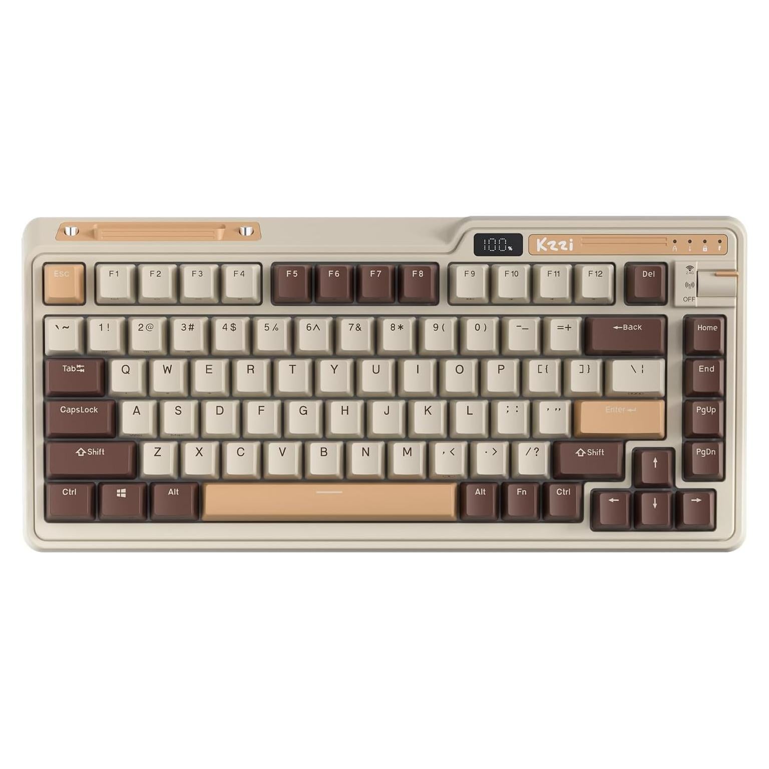 Teclado Mecánico Inalámbrico K75 PRO RGB Kzzi 82 Teclas