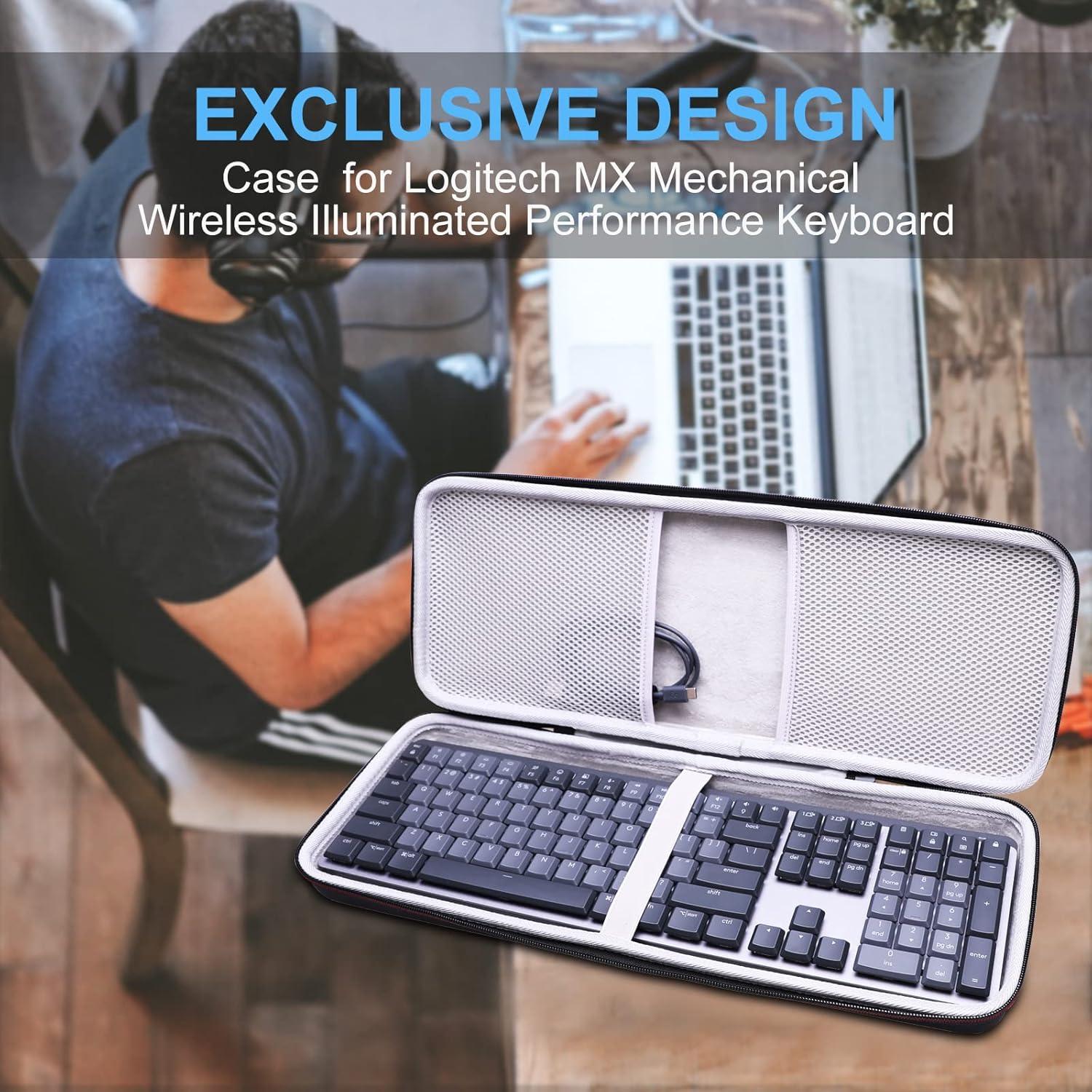 Funda LTGEM para Teclado Inalámbrico Logitech MX Mechanical