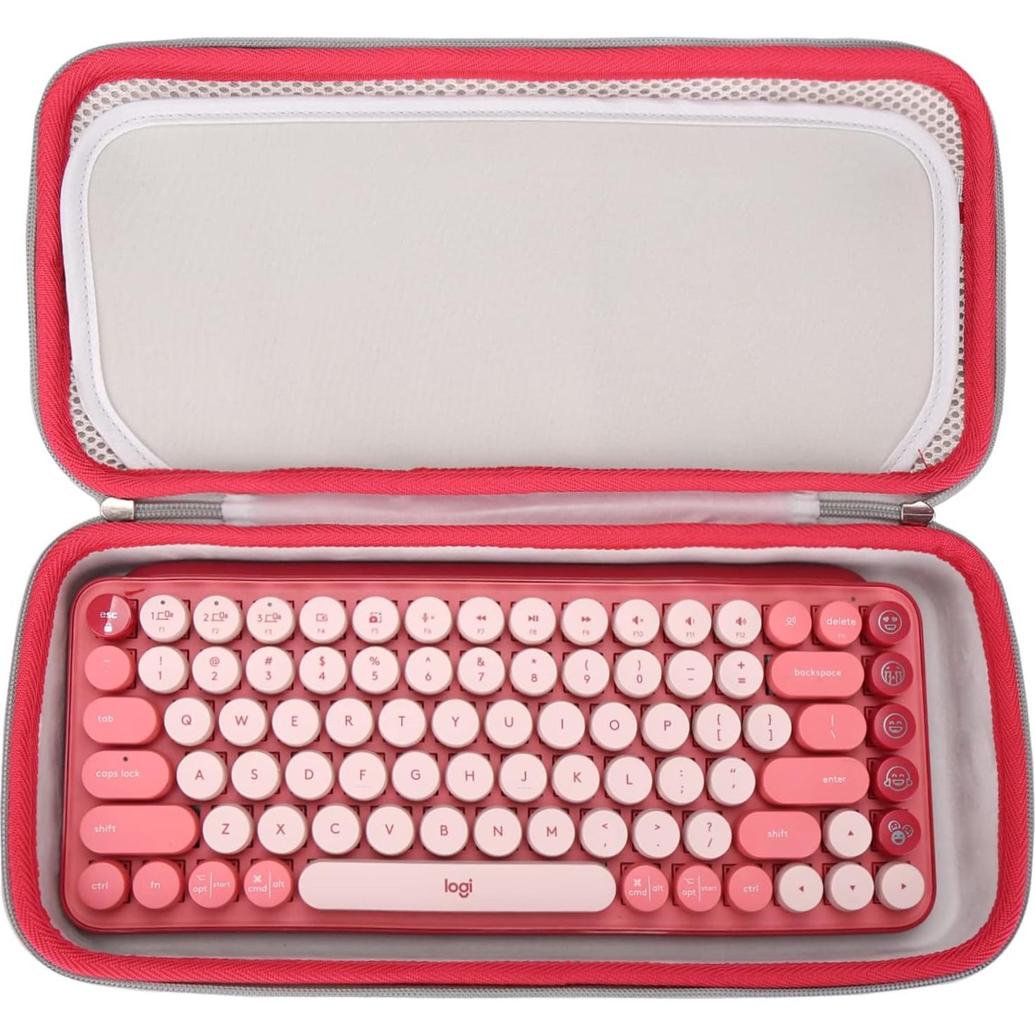 Funda Dura de Viaje Aproca para Teclado Logitech POP y Ratón