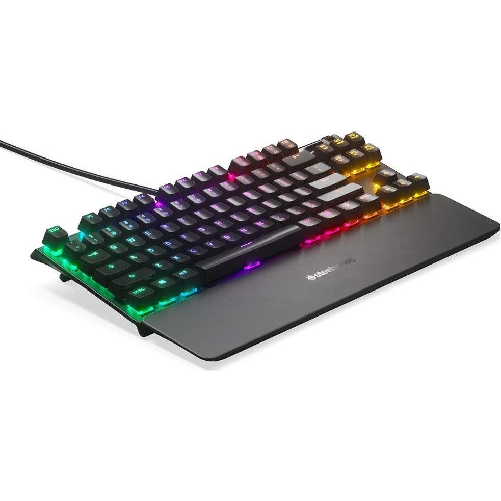 Teclado Mecánico USB SteelSeries Apex 7 TKL con Pantalla OLED