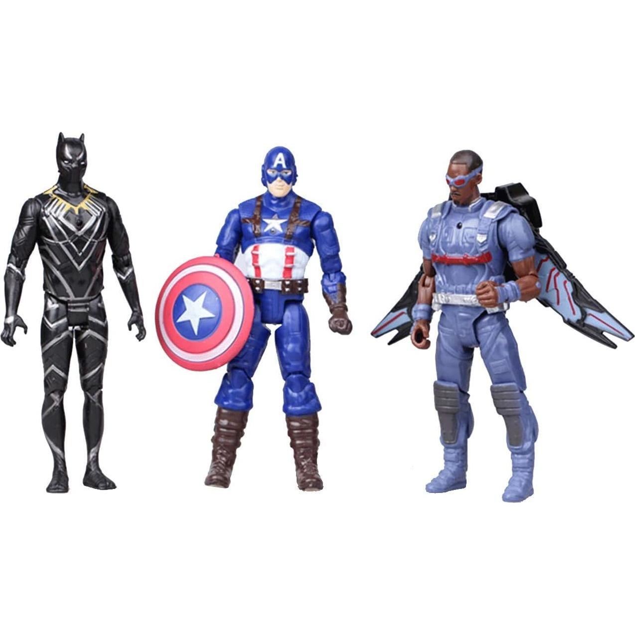 Conjunto de Figuras de Acción POIUYT 10 Piezas 17 cm