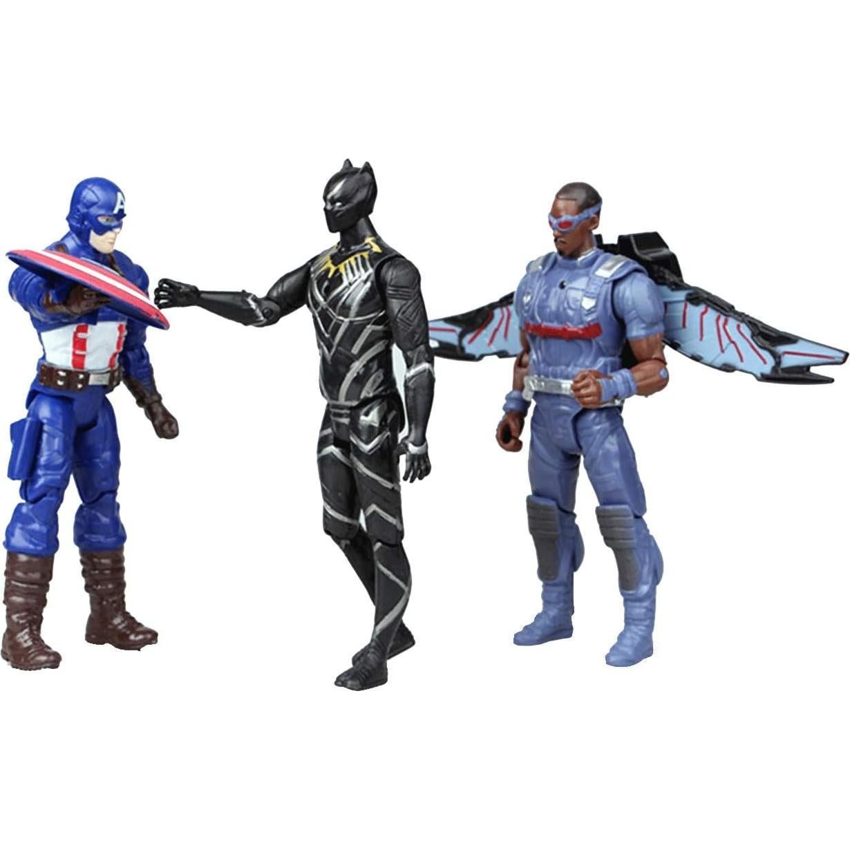 Conjunto de Figuras de Acción POIUYT 10 Piezas 17 cm