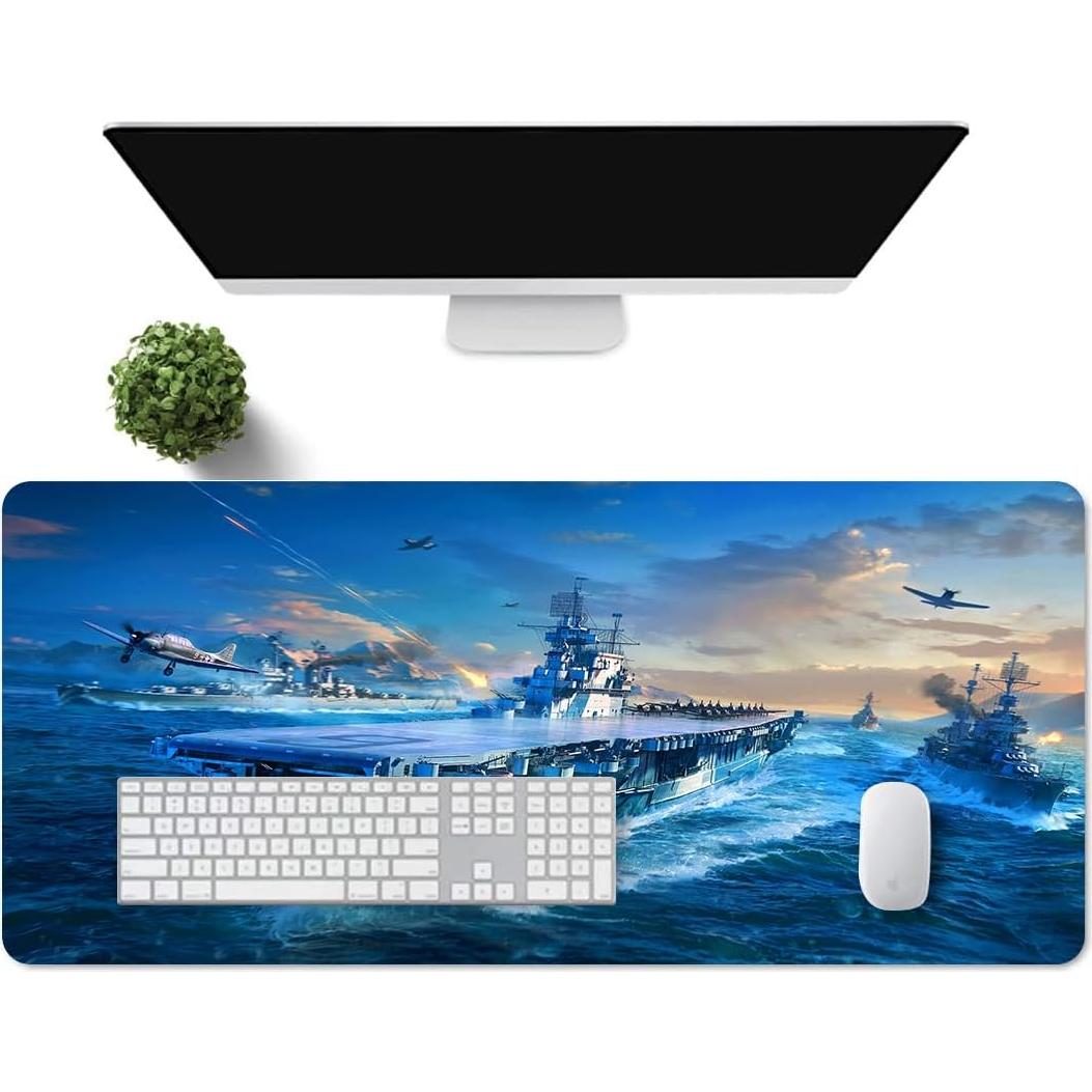 Alfombrilla de Ratón Grande LshyMn 80x30 cm Diseño Militar