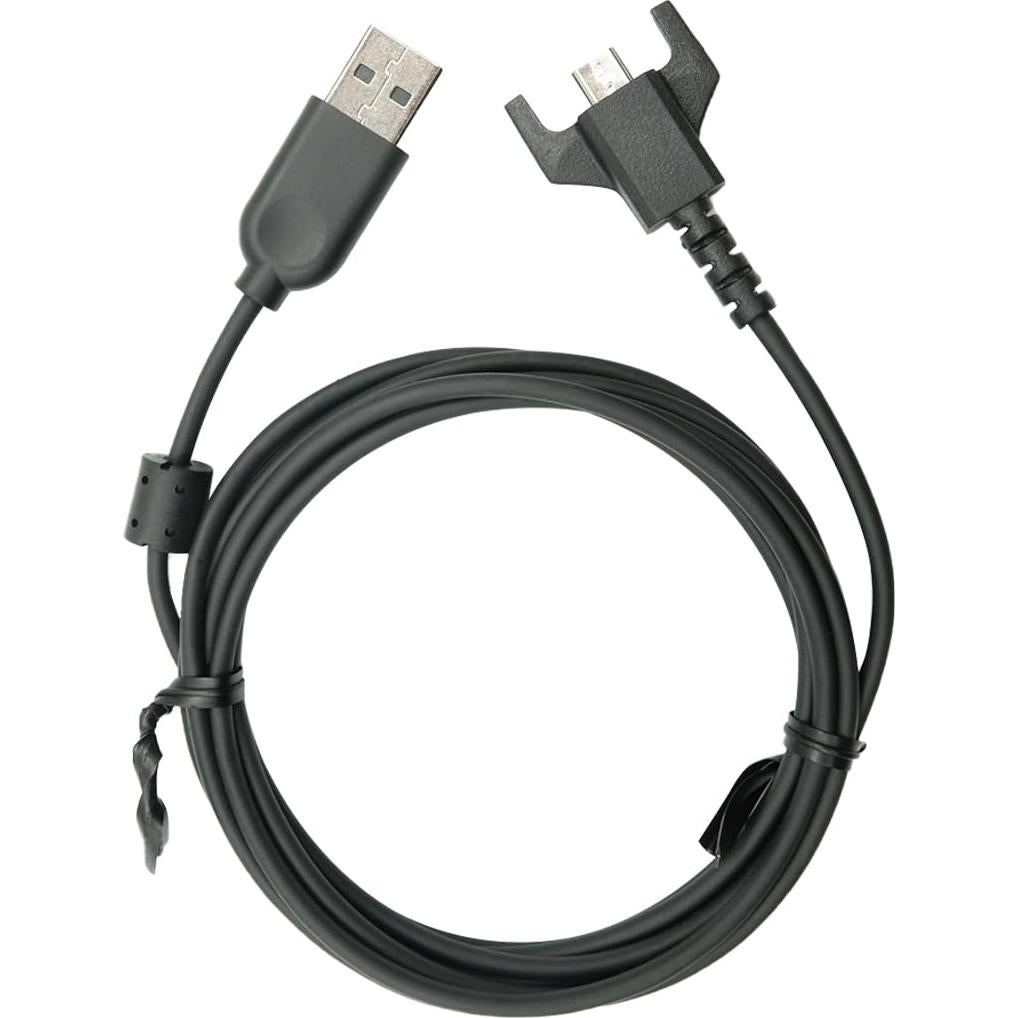 Cable de Carga USB a Micro USB 1.8m NoirVogel para Logitech