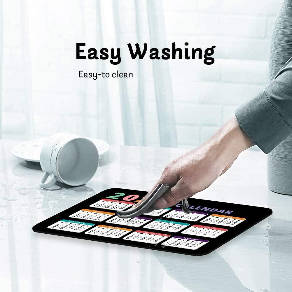 Alfombrilla de Ratón Hizelzidy 2025 Negra Antideslizante 24.4x20.1cm