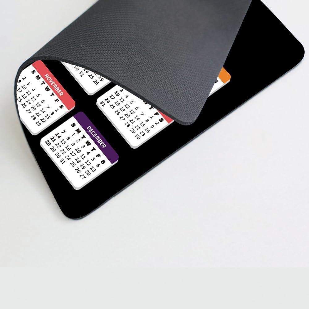 Alfombrilla de Ratón Hizelzidy 2025 Negra Antideslizante 24.4x20.1cm