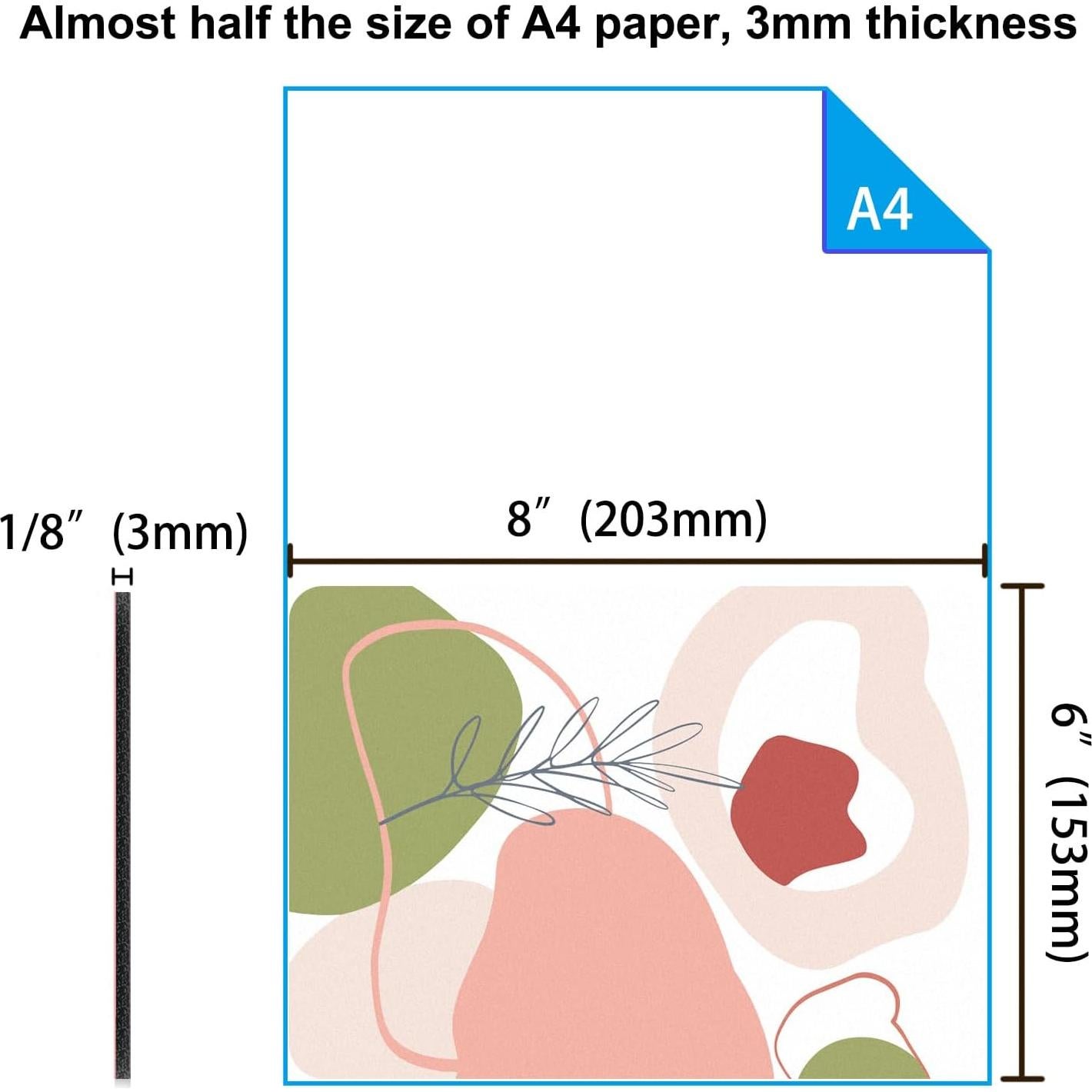 Alfombrilla de Ratón Pequeña Audimi Rosa 15x20 cm Antideslizante