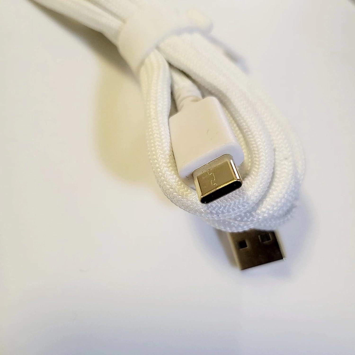 Cable USB Tipo C LZYDD 2m para Teclados Mecánicos Blanco