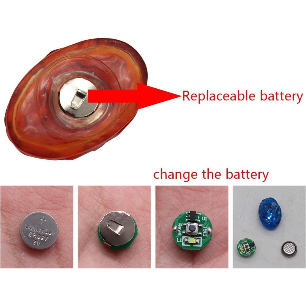 Gemas de Reemplazo LED Guantelete Iron Man Thanos Niños