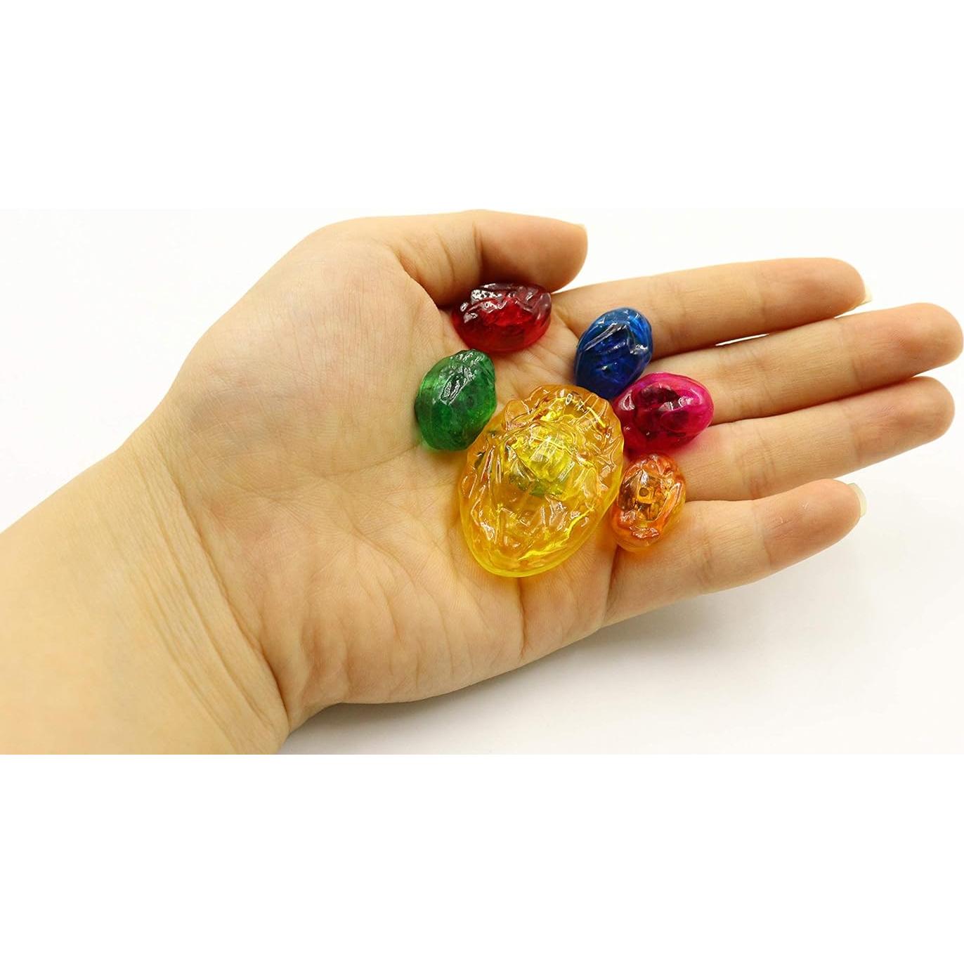 Gemas de Reemplazo LED Guantelete Iron Man Thanos Niños