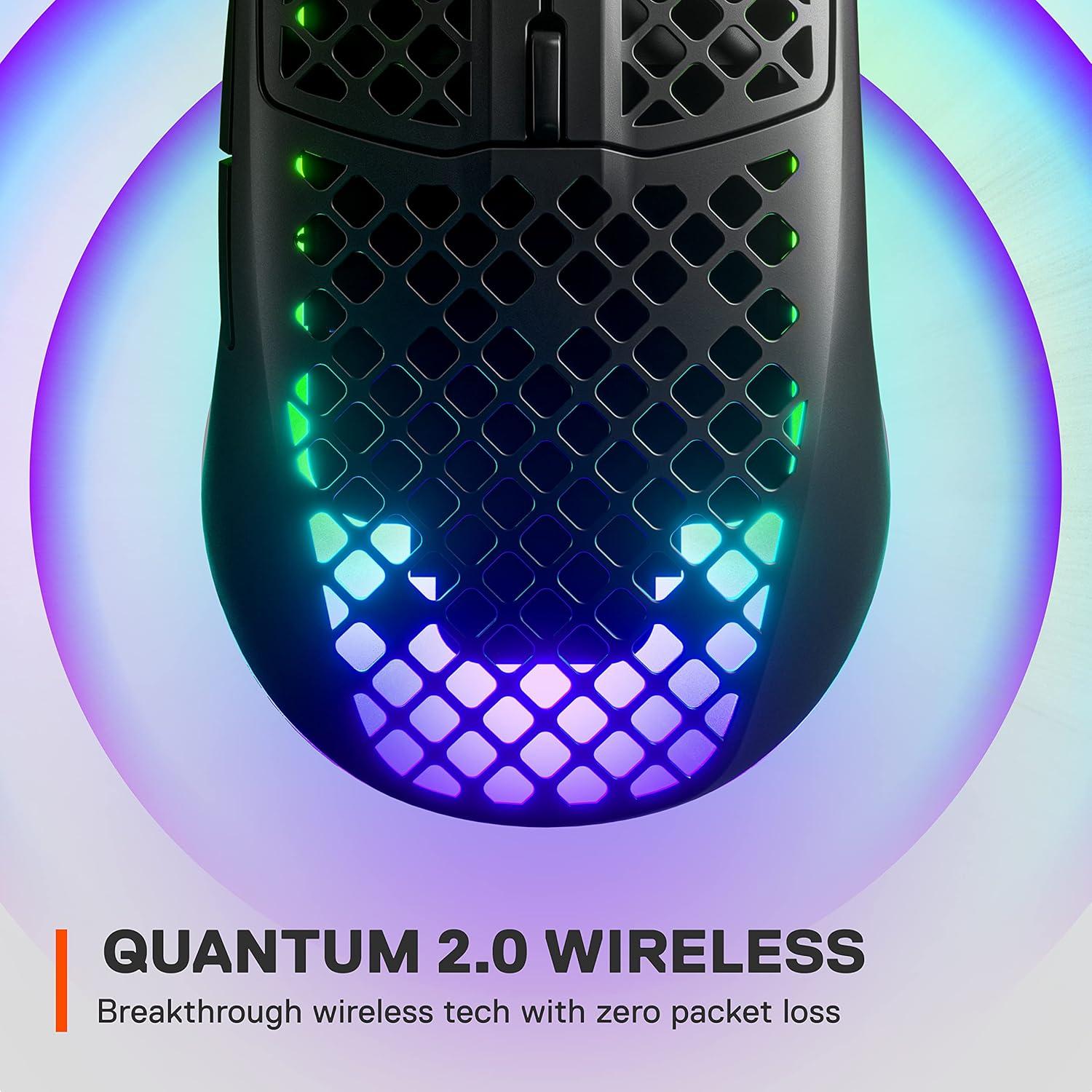 Ratón Gaming Inalámbrico SteelSeries Aerox 3 - RGB 68g