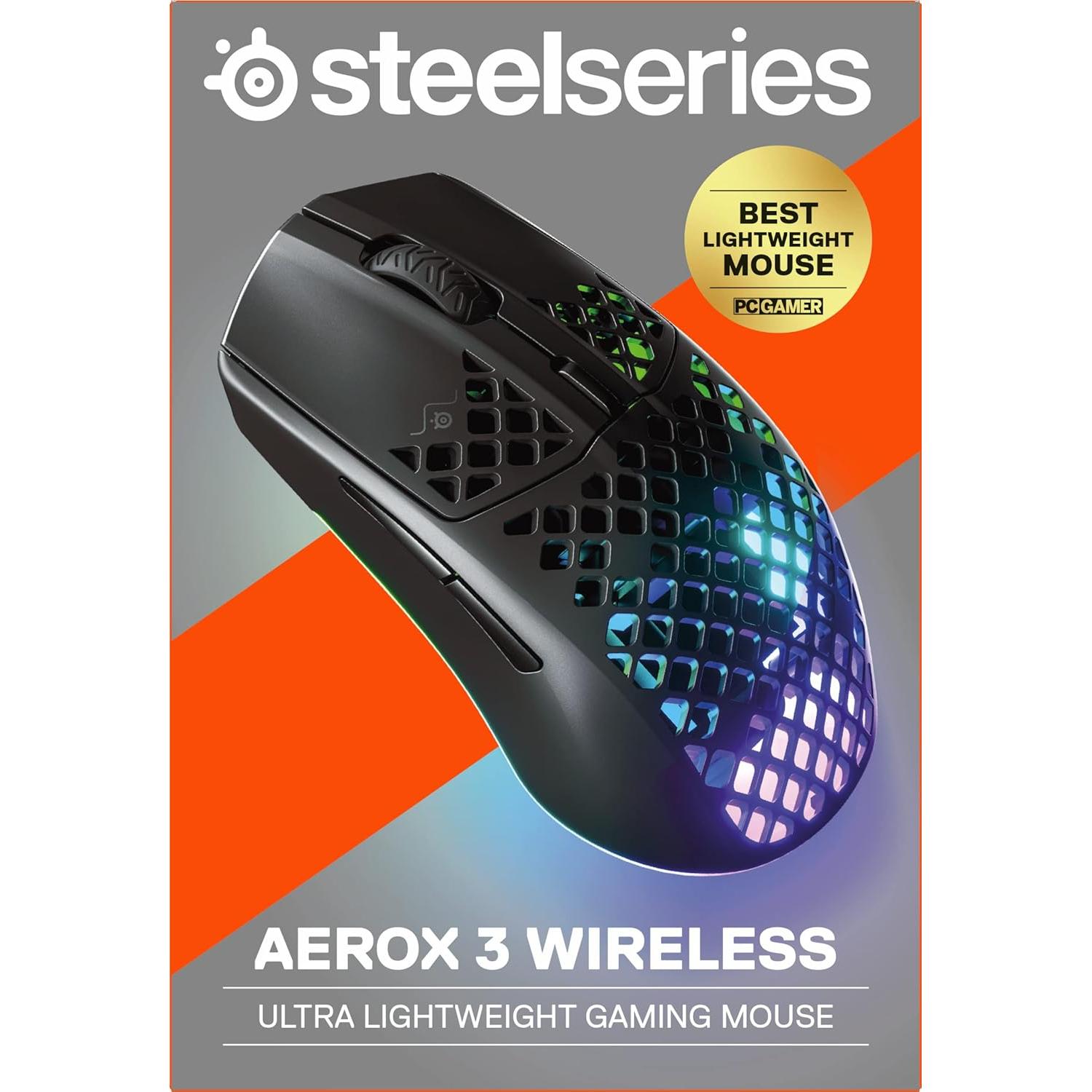 Ratón Gaming Inalámbrico SteelSeries Aerox 3 - RGB 68g