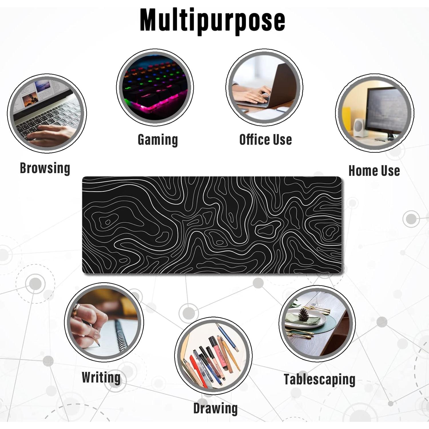 Alfombrilla de Ratón Grande Ovenbird 80x30 cm Antideslizante