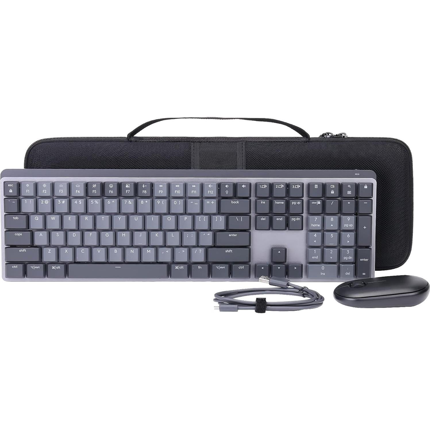 Funda rígida Aenllosi para teclado mecánico Logitech MX Mini