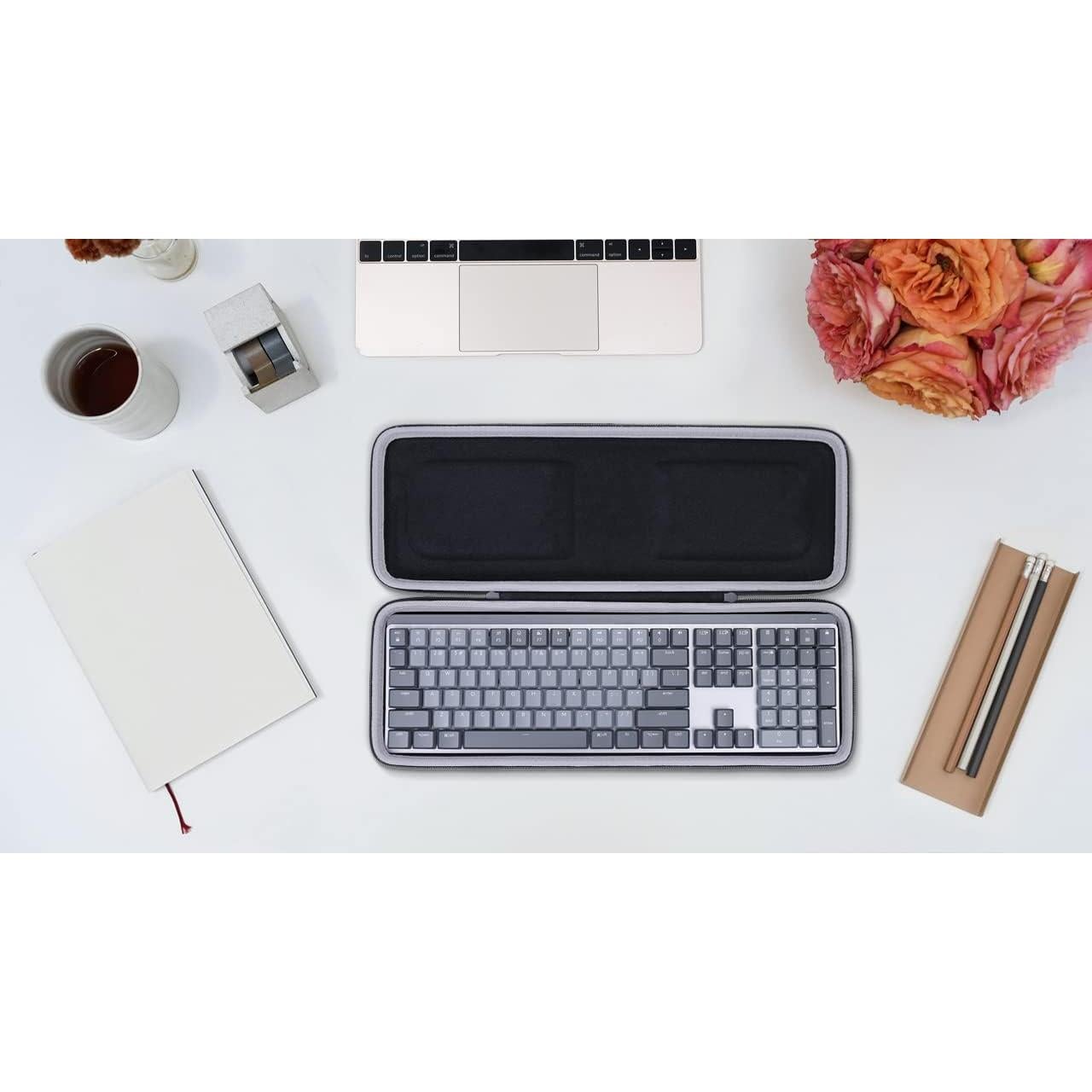 Funda rígida Aenllosi para teclado mecánico Logitech MX Mini