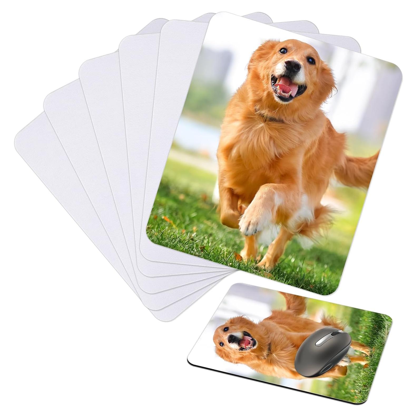 6 Almohadillas de Ratón GCTWFYK para Sublimación 20x24cm