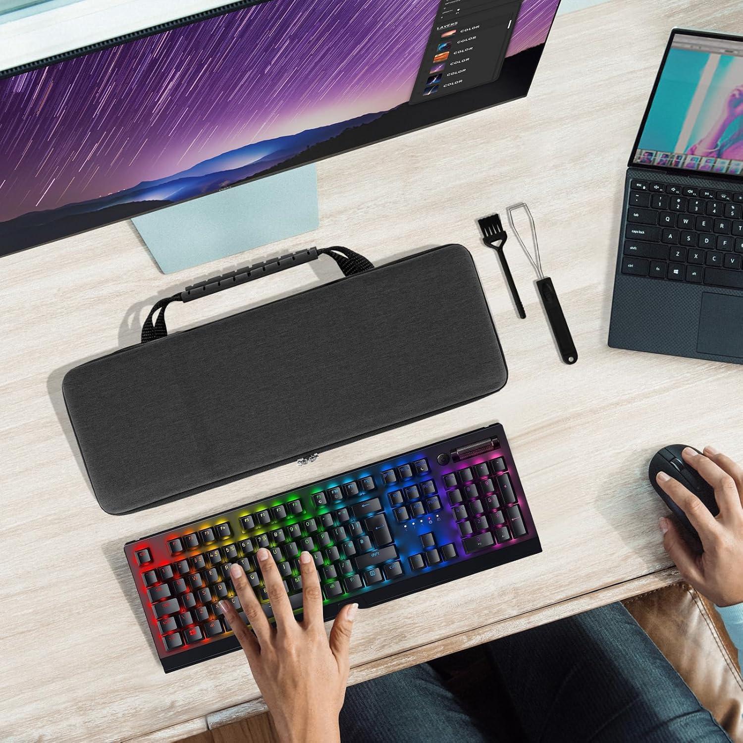 Funda Dura para Teclado Mecánico GEEKRIA 108 Teclas