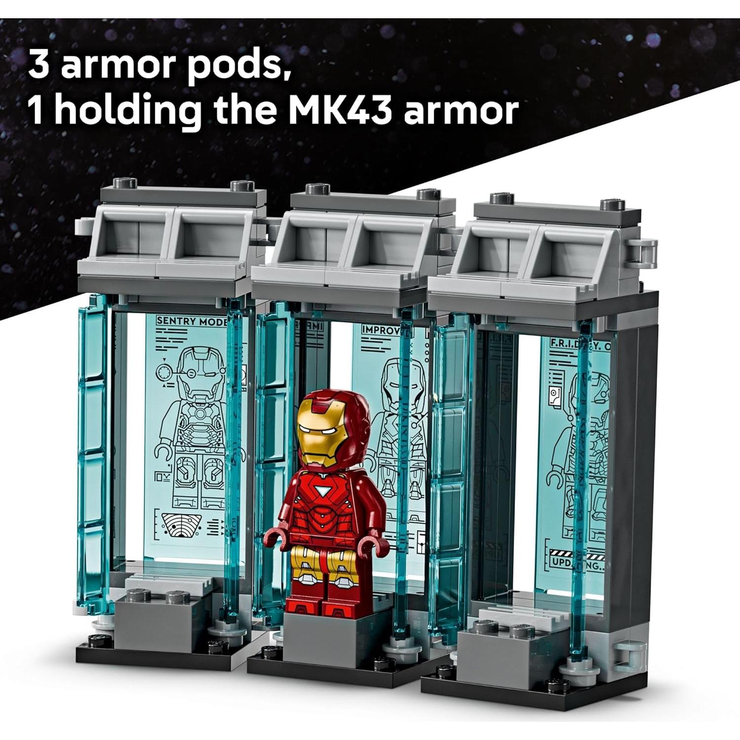 LEGO Marvel Laboratorio de Iron Man 76315 - Set 384 Piezas