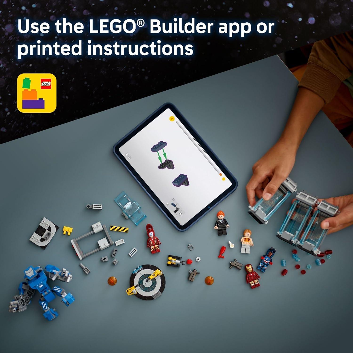 LEGO Marvel Laboratorio de Iron Man 76315 - Set 384 Piezas