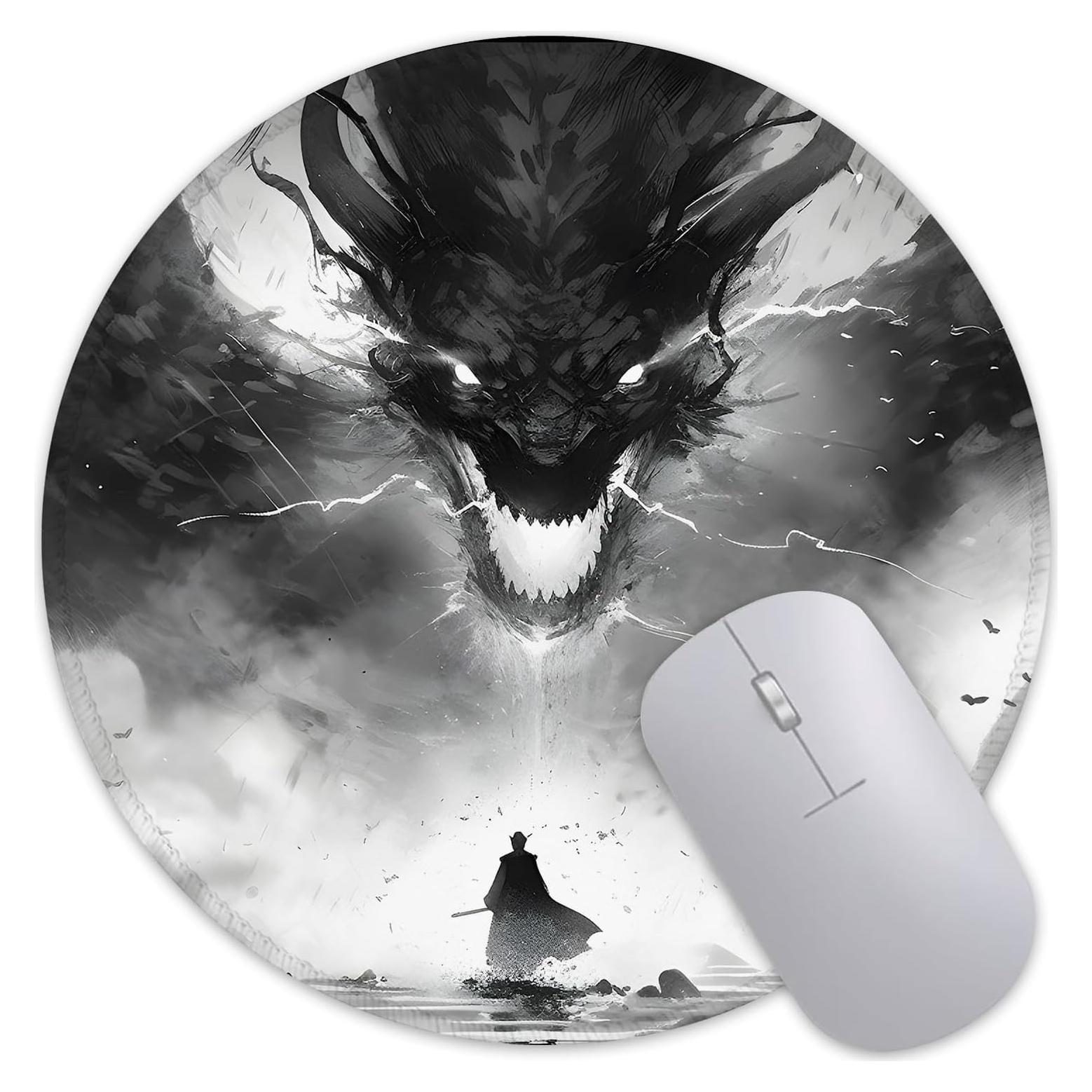 Alfombrilla de Ratón Redonda JAJNKHLN 21.8 cm Antideslizante