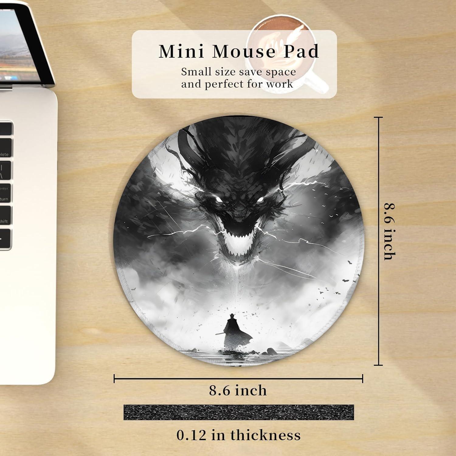 Alfombrilla de Ratón Redonda JAJNKHLN 21.8 cm Antideslizante