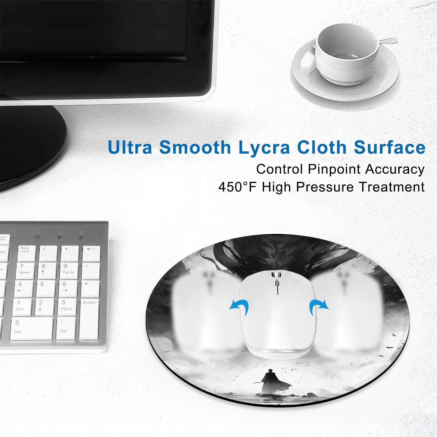 Alfombrilla de Ratón Redonda JAJNKHLN 21.8 cm Antideslizante