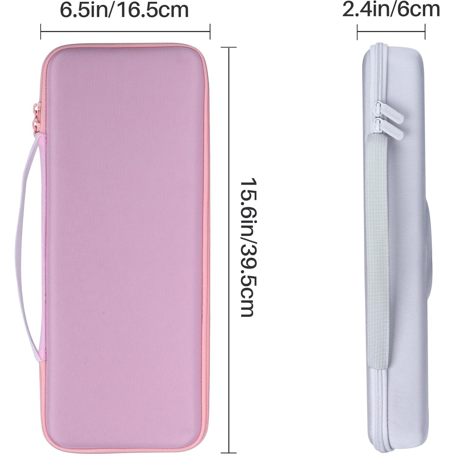 Funda Dura Lebakort Rosa para Teclado y Ratón Logitech MK470