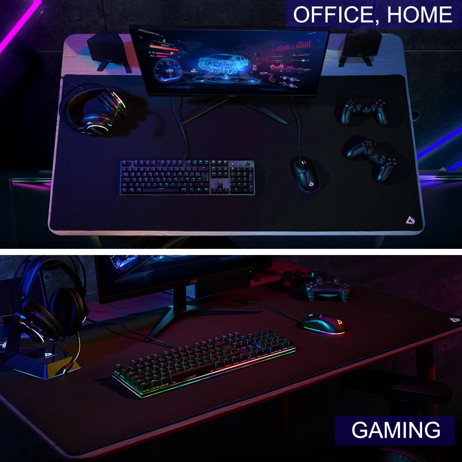 Alfombrilla de Ratón Grande Ampoock 80x40cm Impermeable