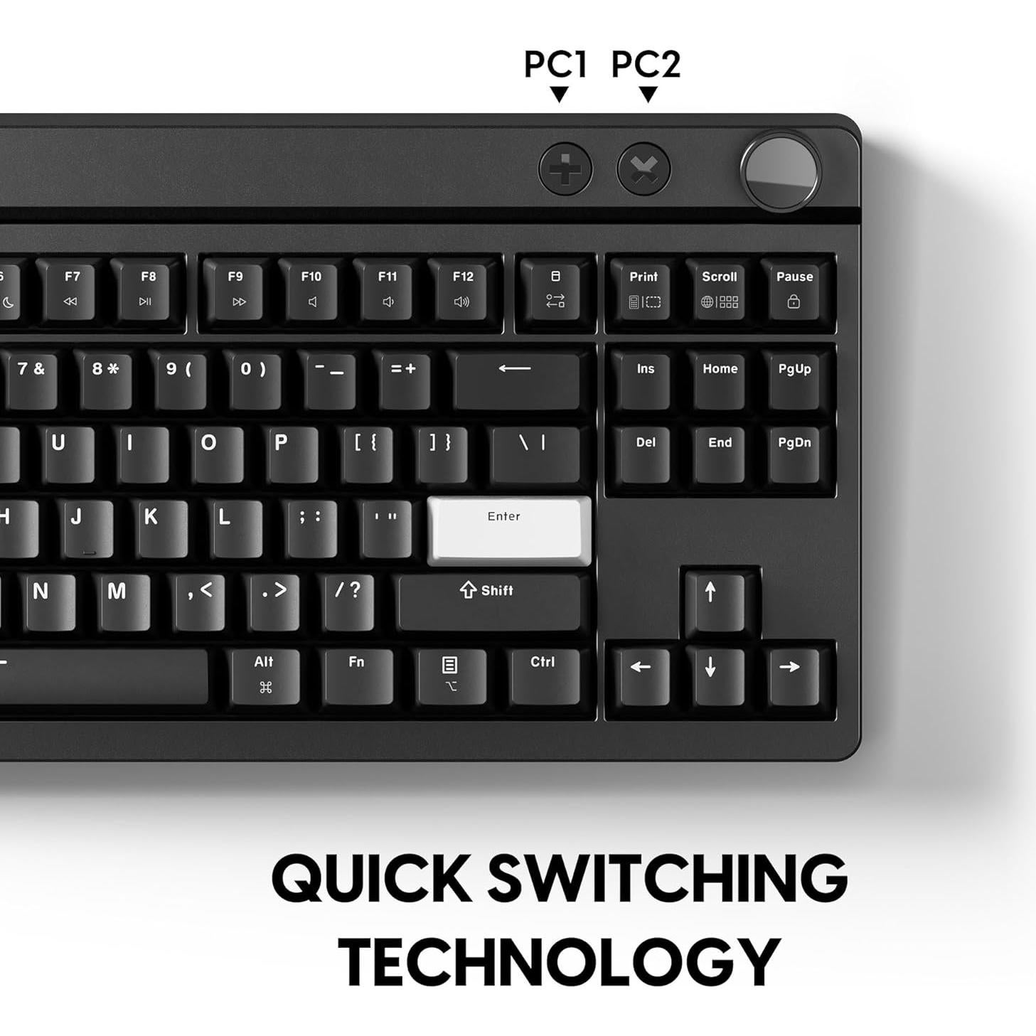 Teclado Mecánico Pulsar XBOARD QS TKL RGB Intercambiable