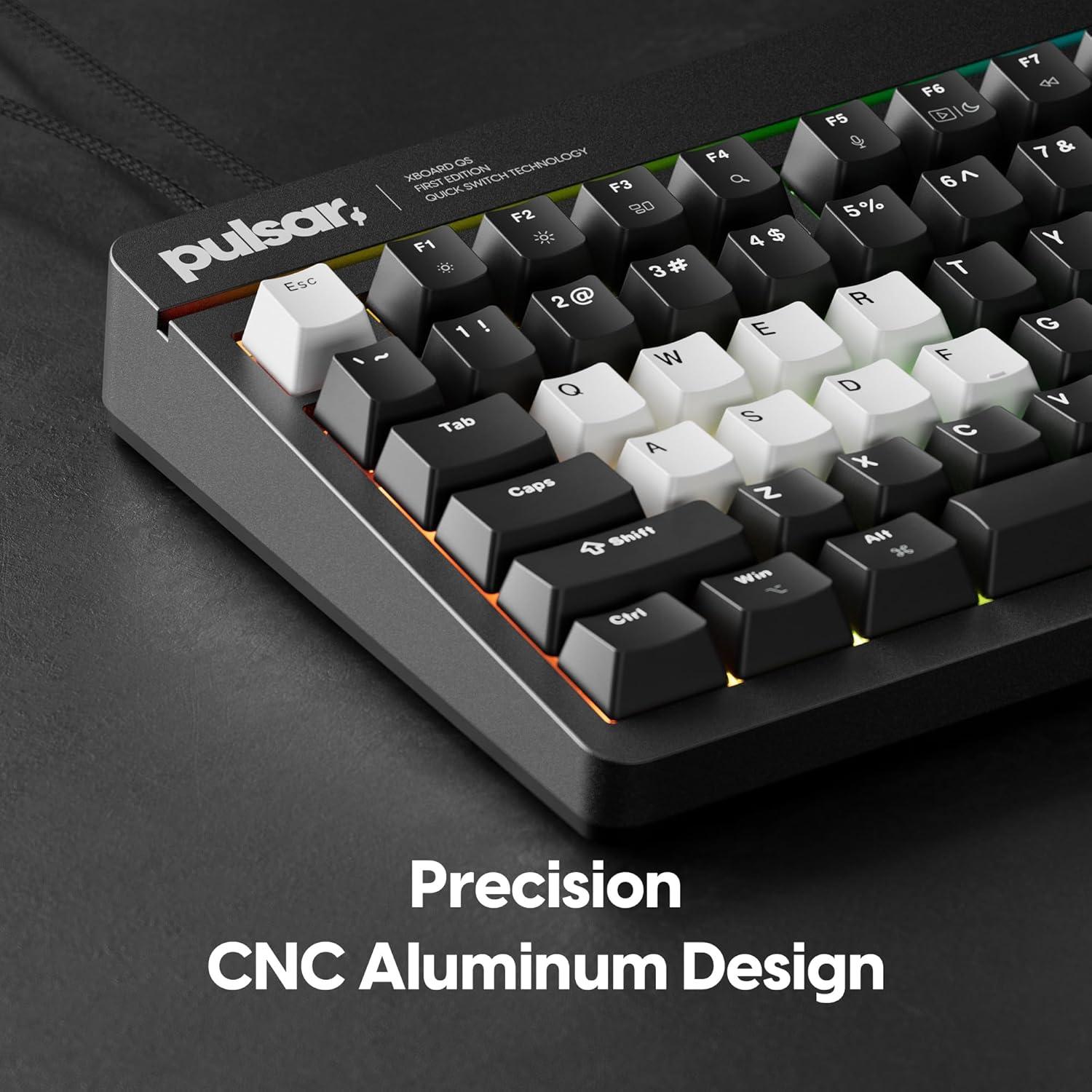Teclado Mecánico Pulsar XBOARD QS TKL RGB Intercambiable