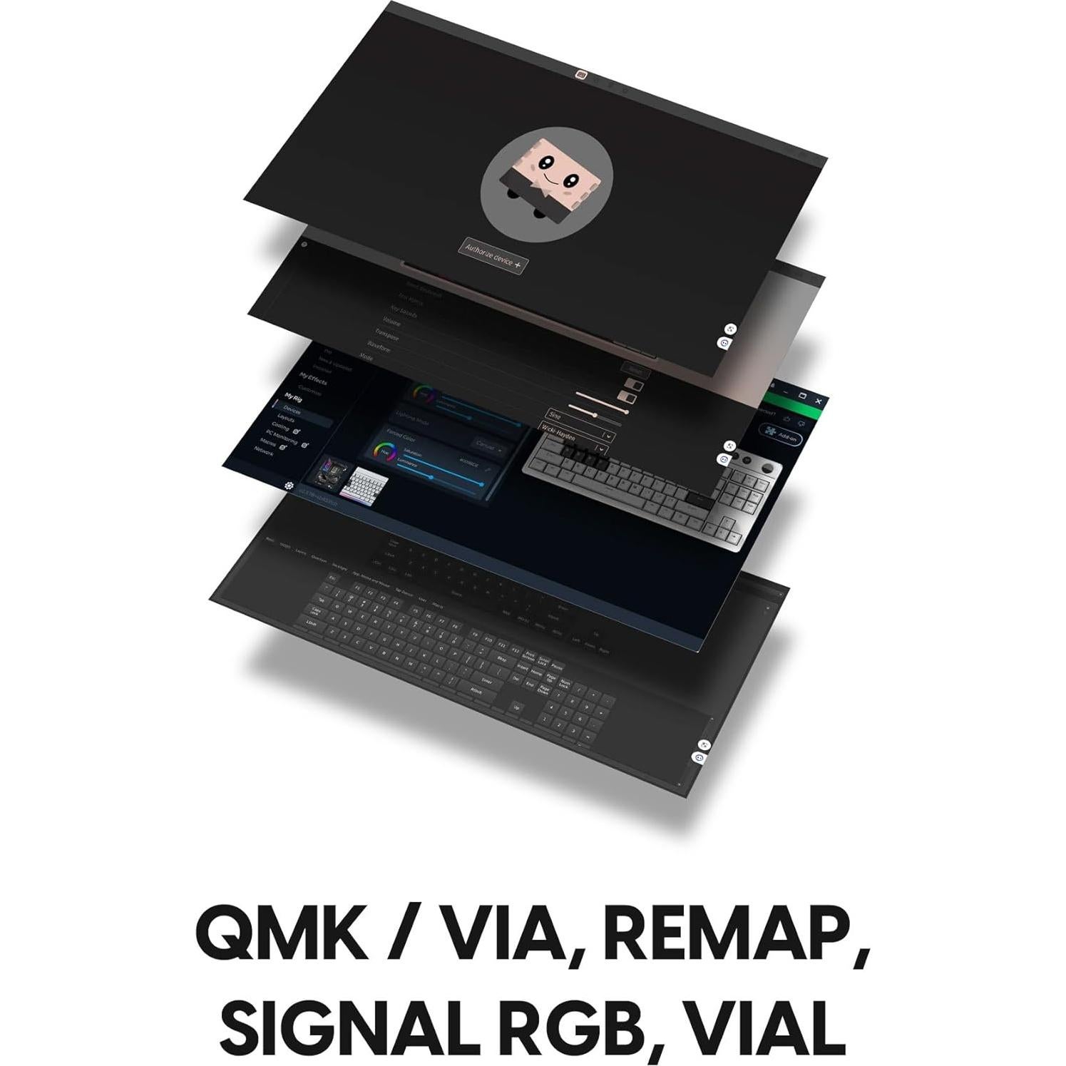 Teclado Mecánico Pulsar XBOARD QS TKL RGB Intercambiable