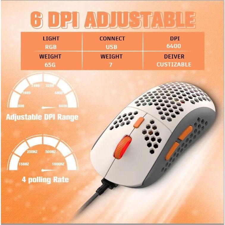 Teclado Mecánico ZIYOU LANG K3 RGB 98 Teclas + Ratón Ultra-Ligero