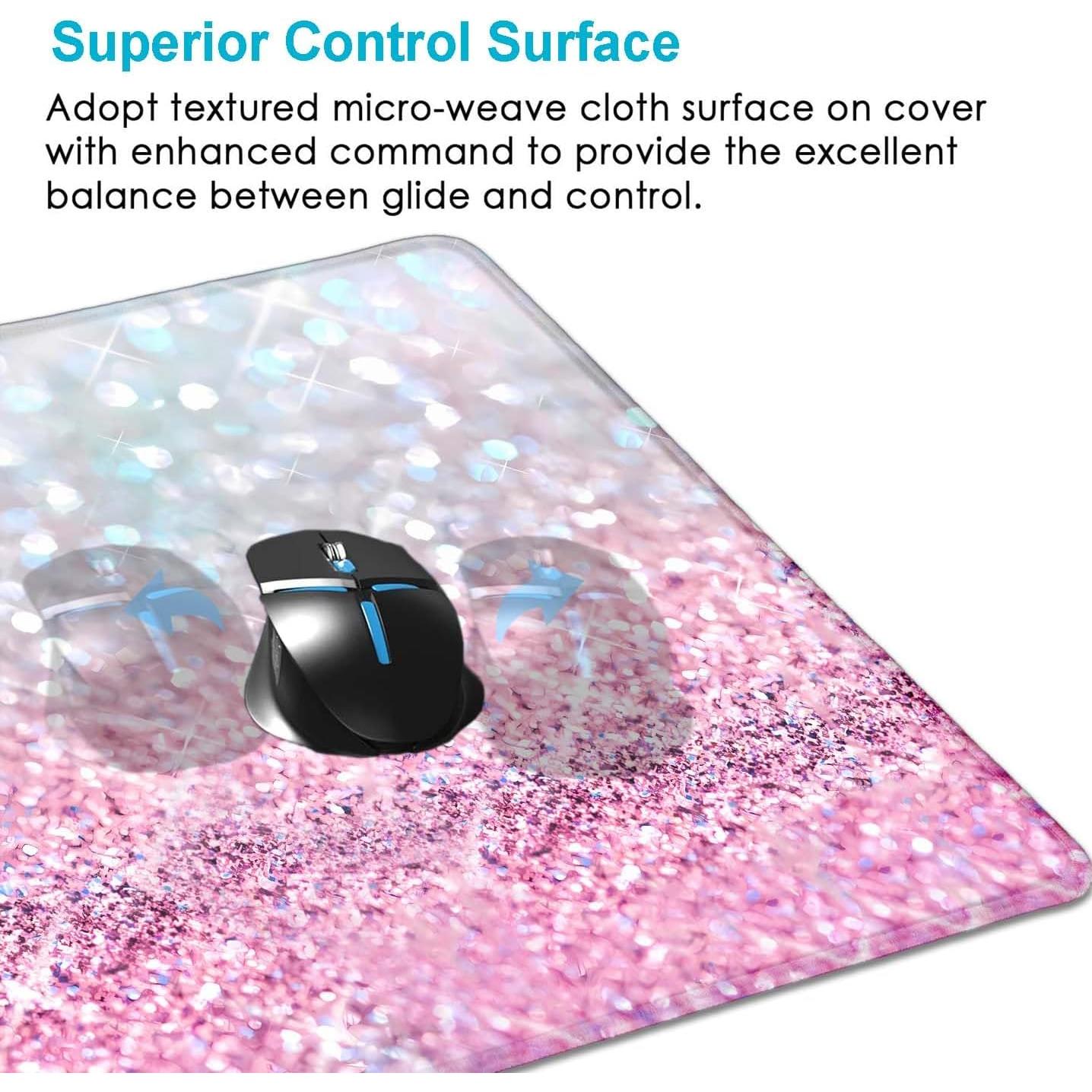 Alfombrilla de Ratón Grande HUOCAIREN Brillo Gradiente 80x30cm