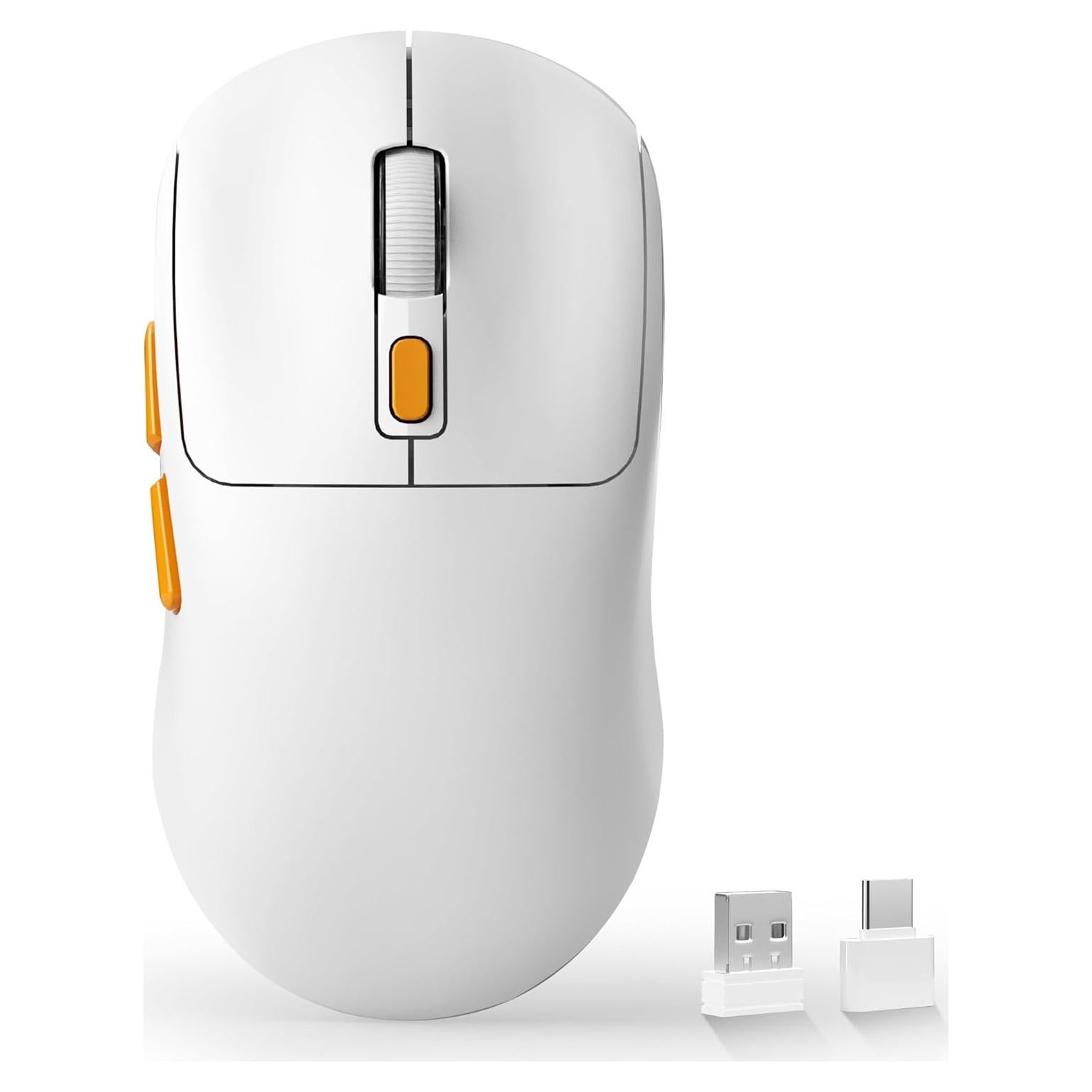 Ratón Inalámbrico Uiosmuph G01 Recargable USB C Ergonómico