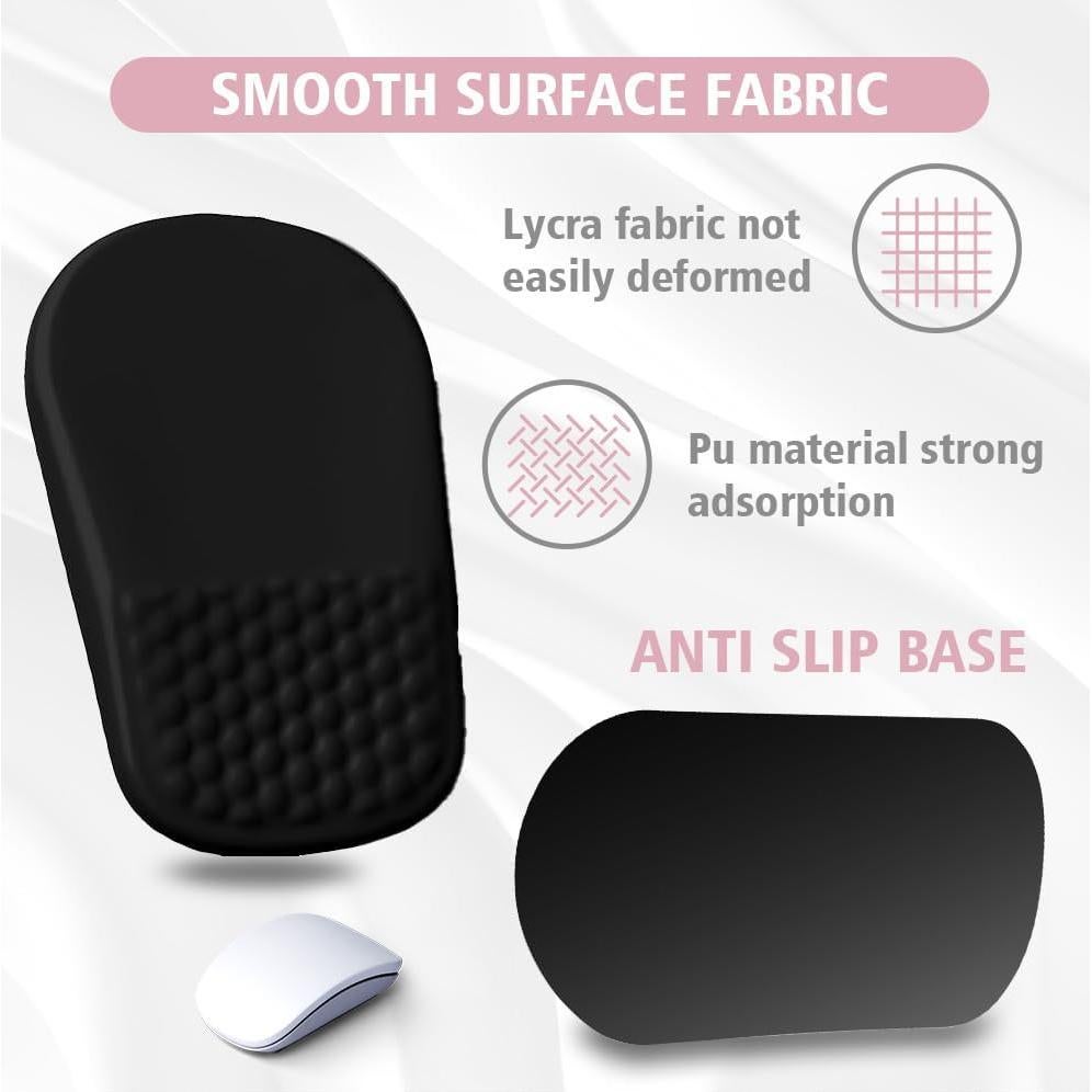 Alfombrilla de Ratón Ergonómica Heakdom con Soporte Negro