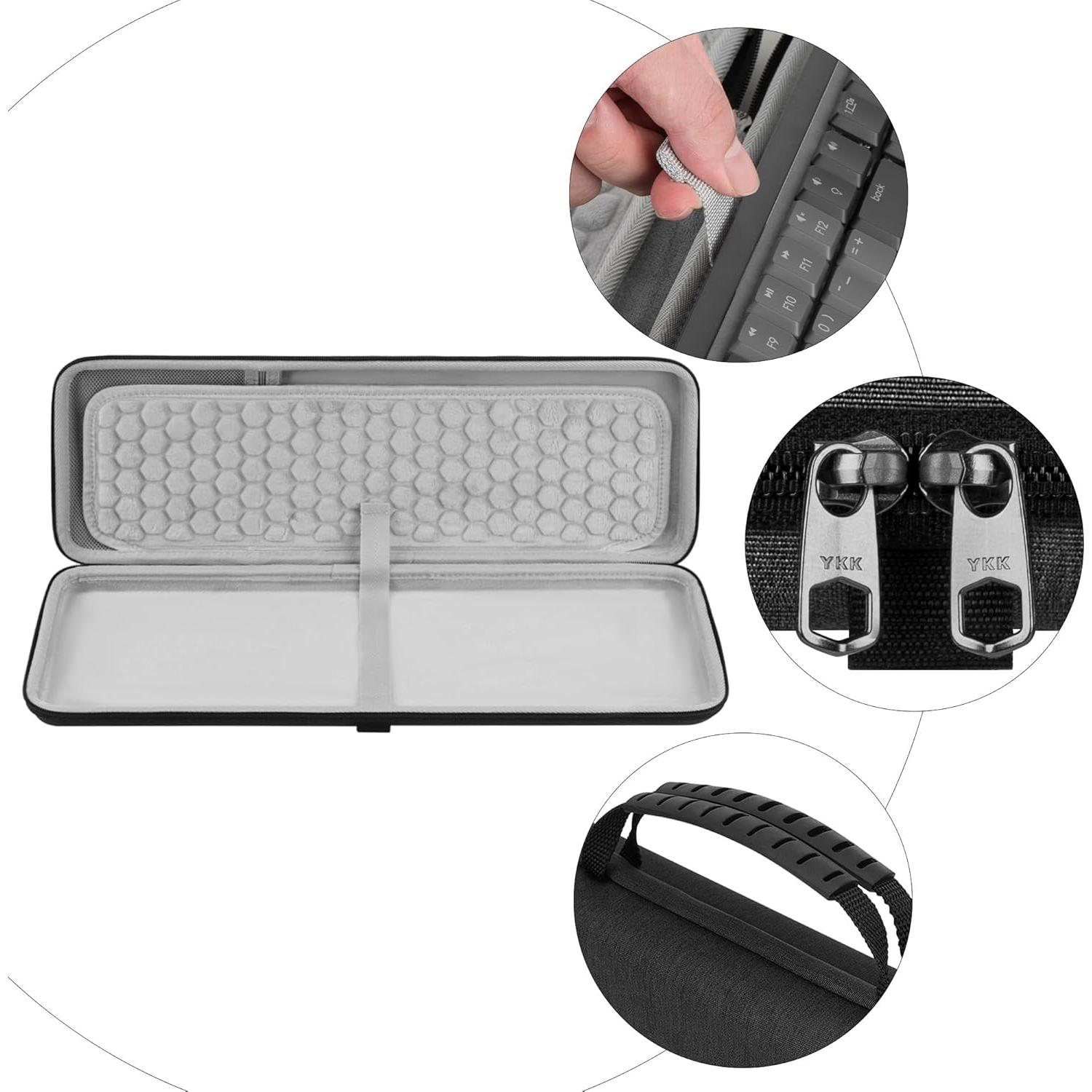 Funda para Teclado GEEKRIA Compatible con Logitech y Keychron