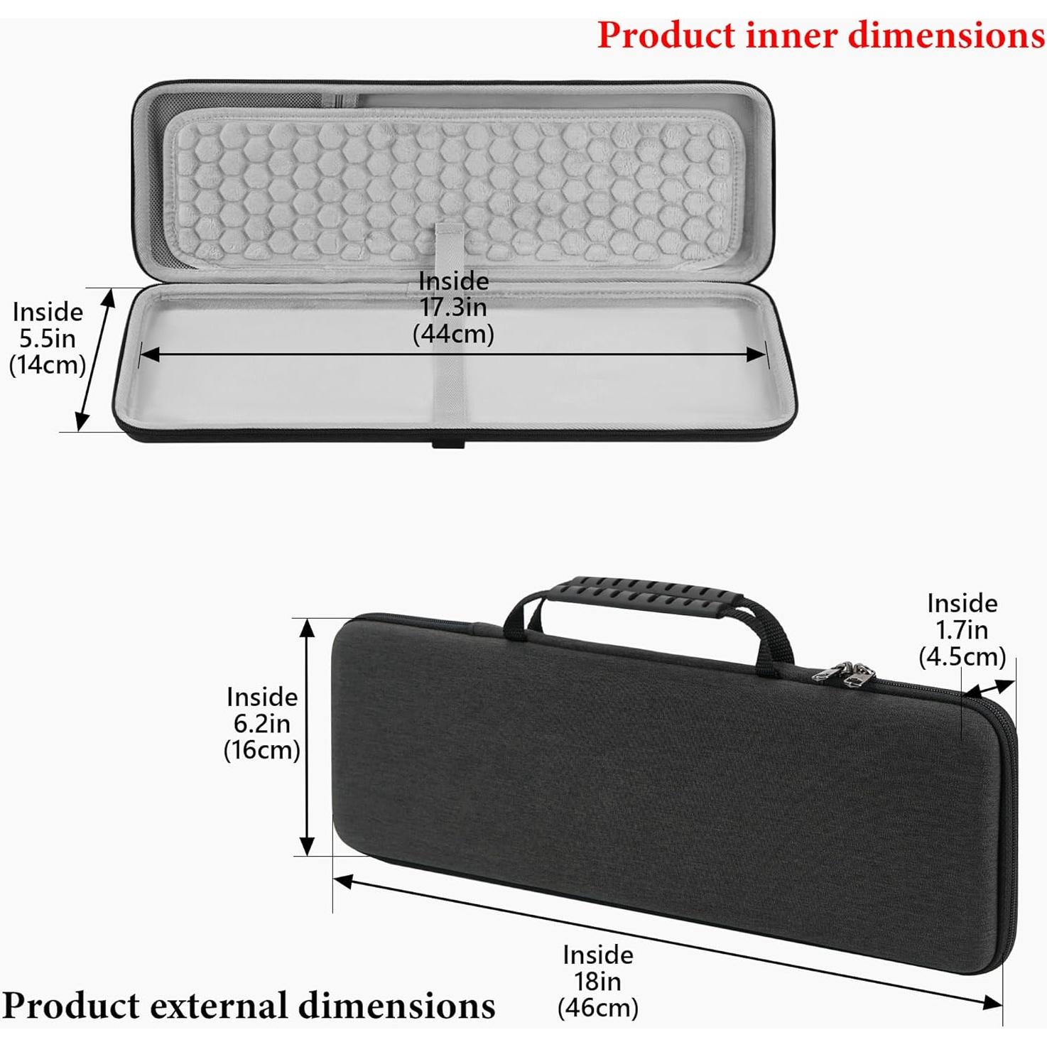 Funda para Teclado GEEKRIA Compatible con Logitech y Keychron
