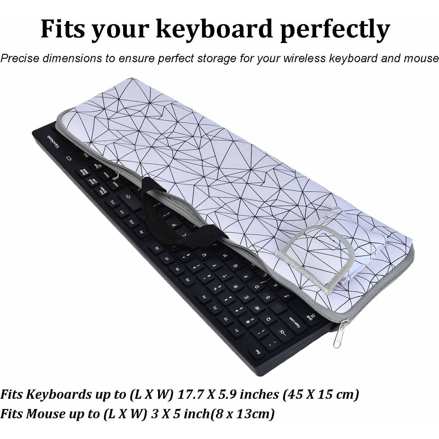 Funda de teclado y ratón Logitech MK270 NUENSS-ROR Neopreno
