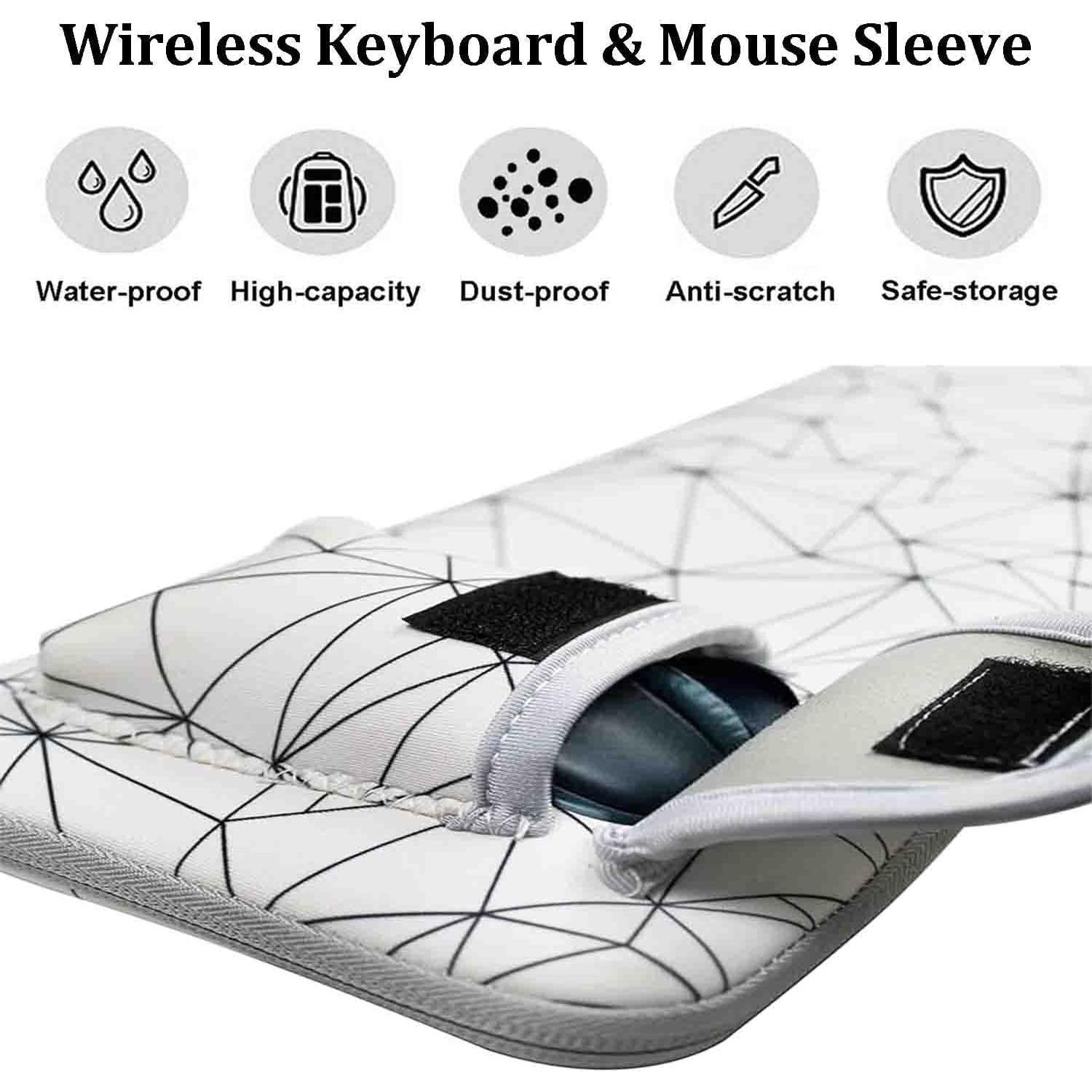 Funda de teclado y ratón Logitech MK270 NUENSS-ROR Neopreno