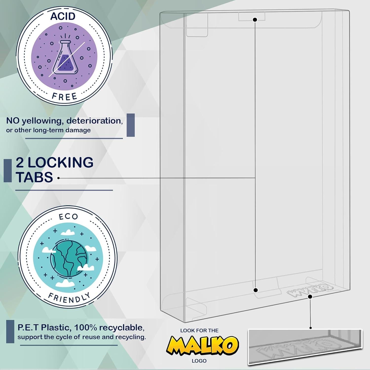 Estuche Protector Malko para Autos Diecast 1:64 - Paquete de 10