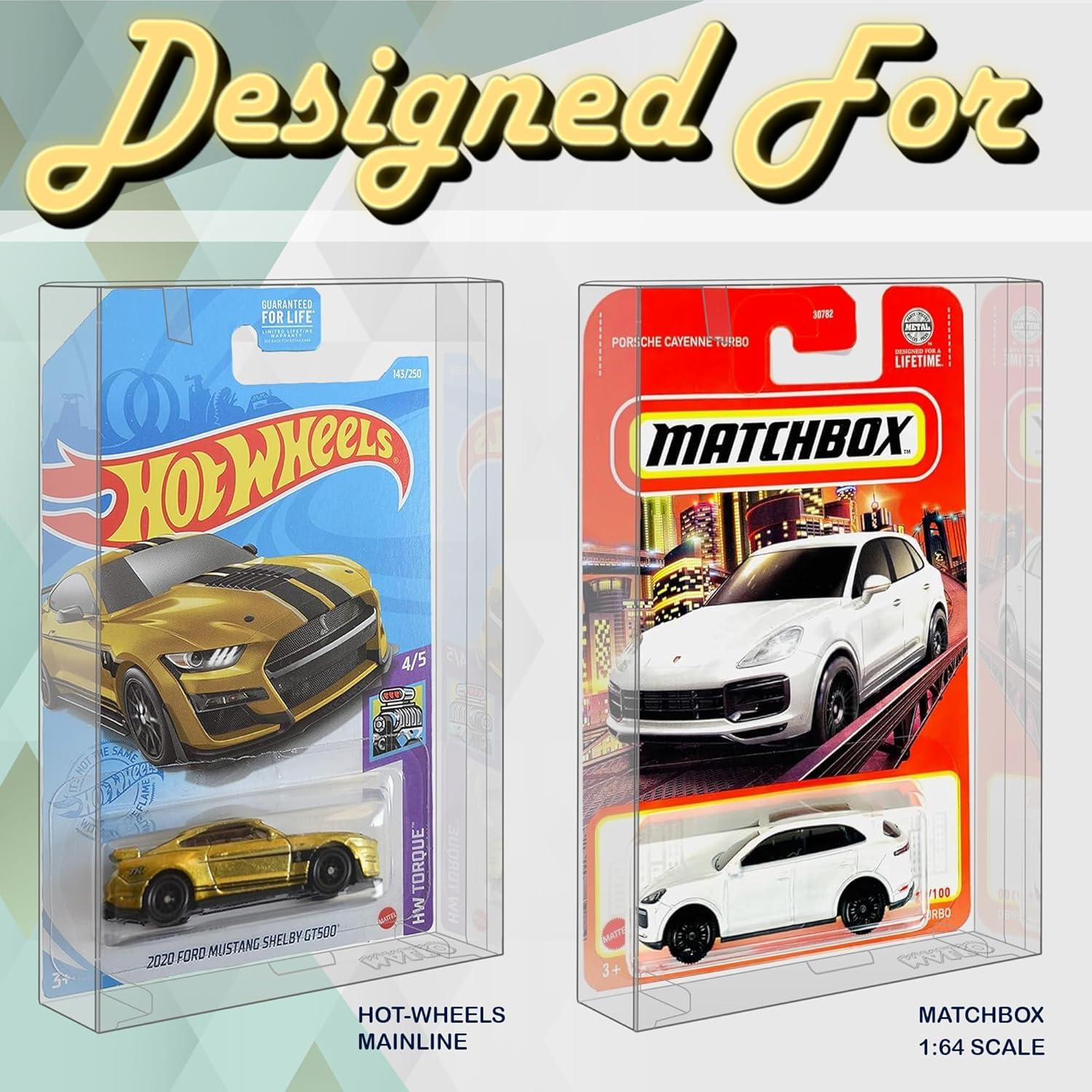 Estuche Protector Malko para Autos Diecast 1:64 - Paquete de 10