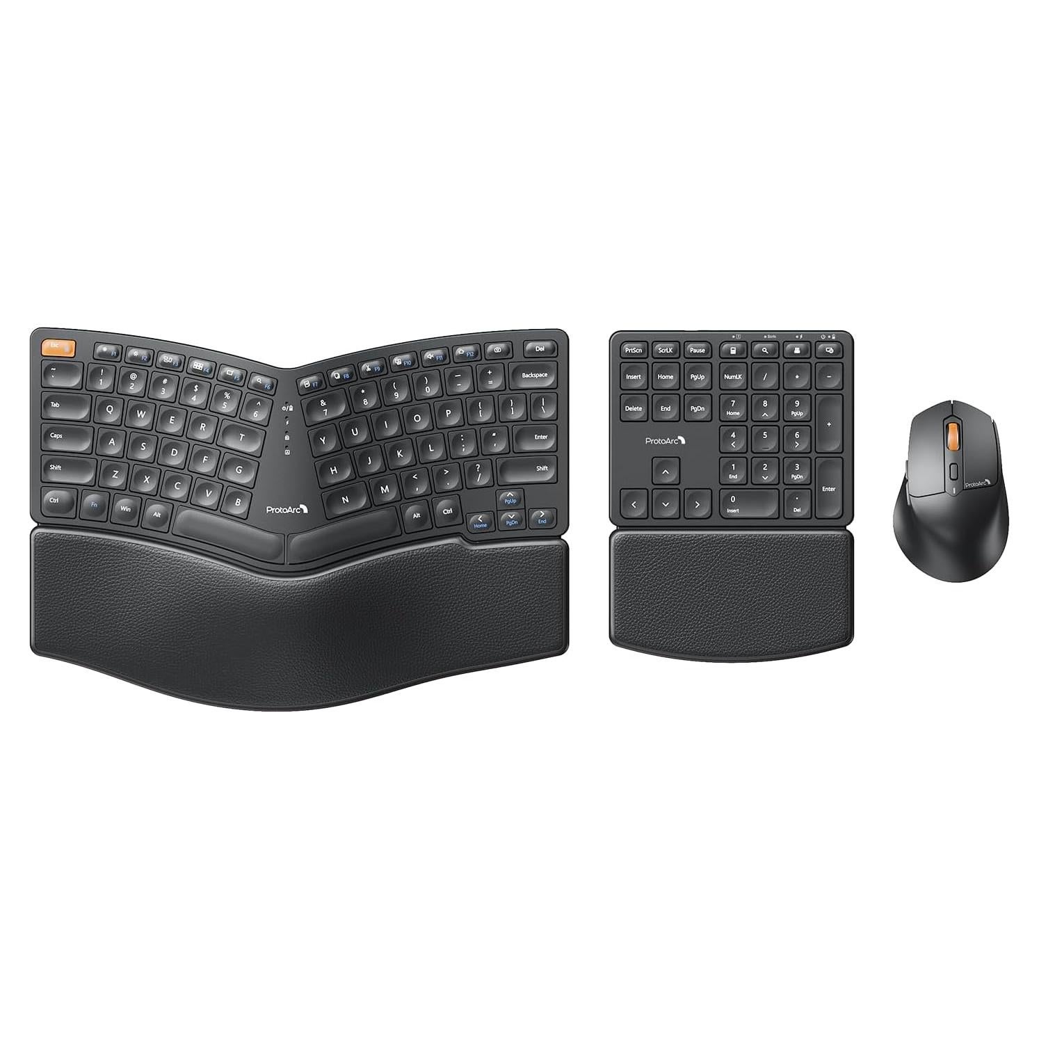 Combo Teclado y Ratón Ergonómico ProtoArc EKM04 Inalámbrico