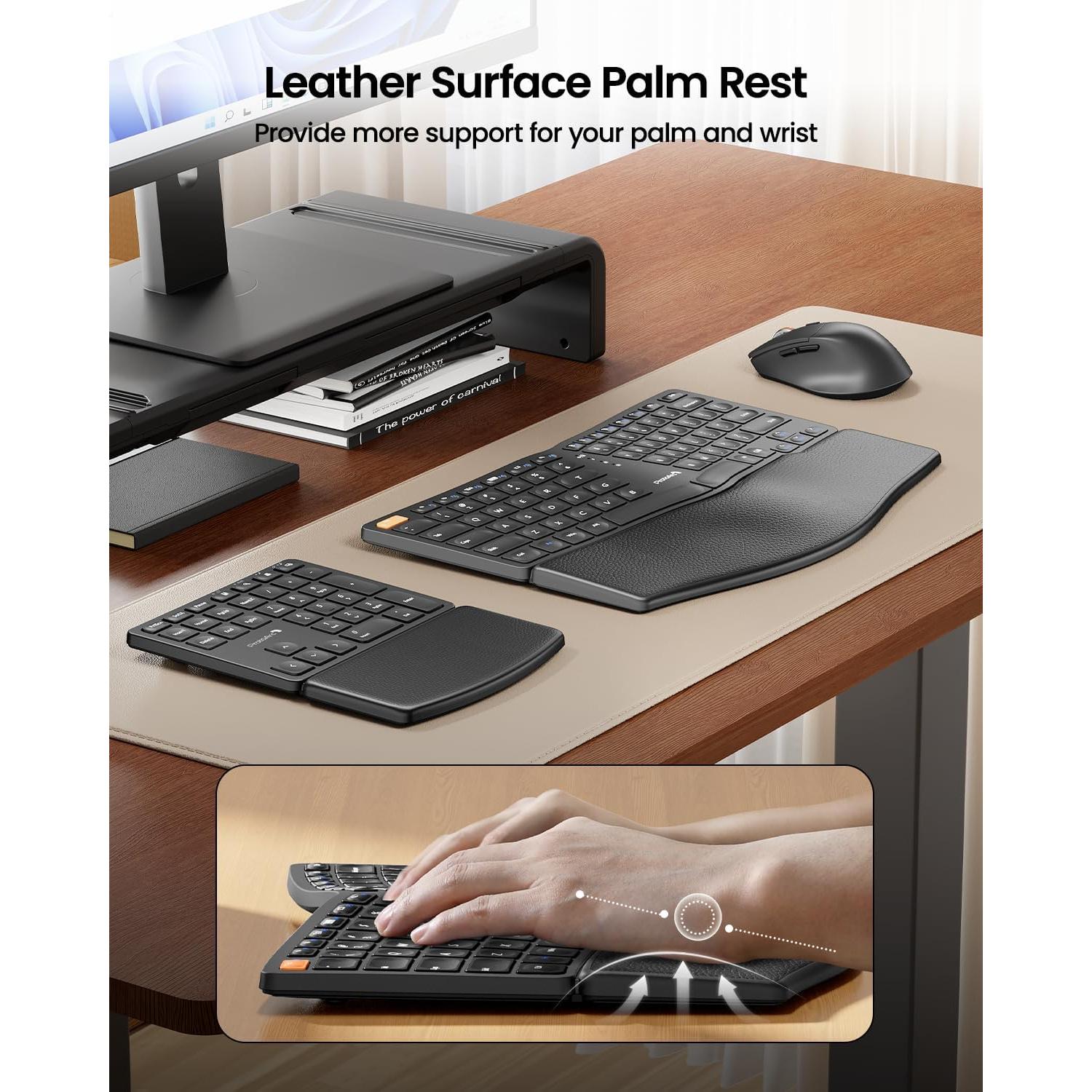 Combo Teclado y Ratón Ergonómico ProtoArc EKM04 Inalámbrico