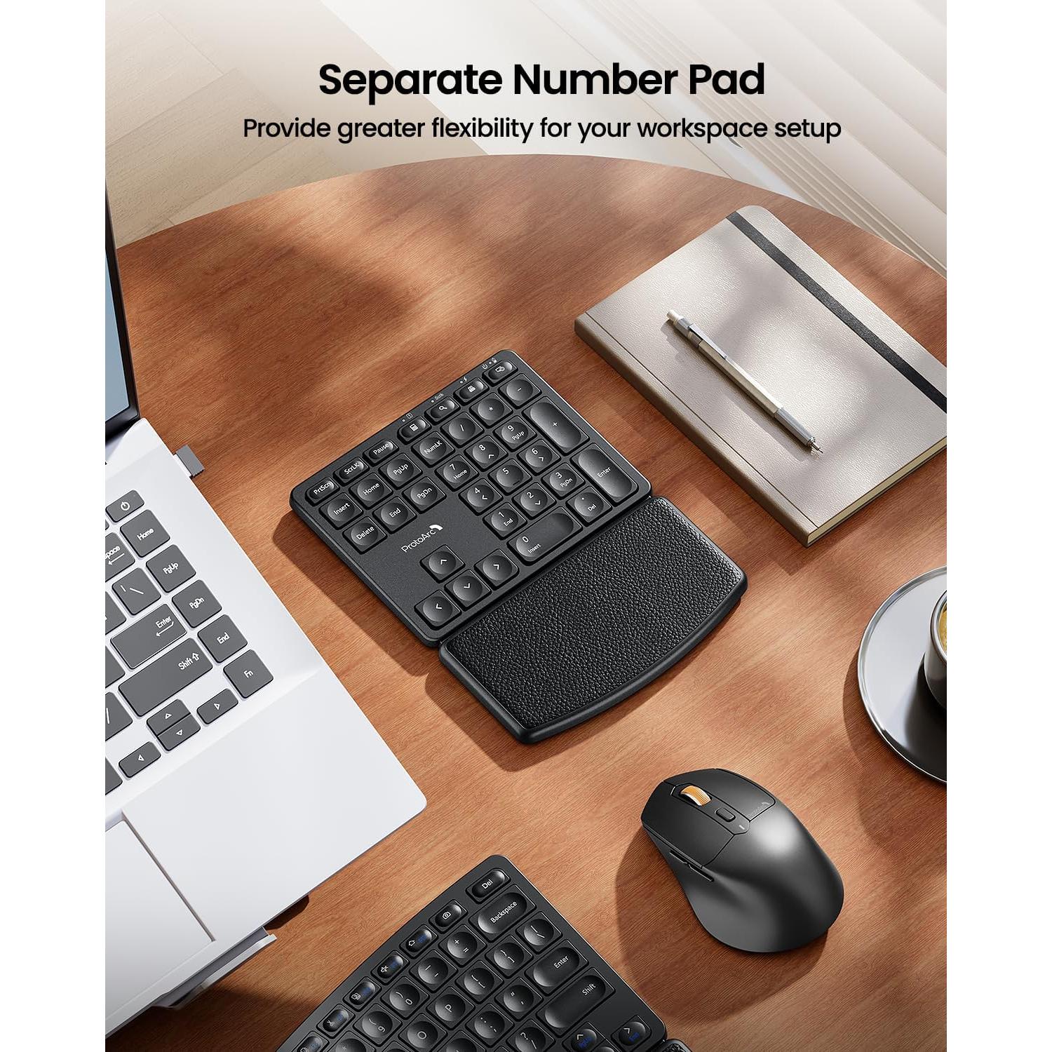 Combo Teclado y Ratón Ergonómico ProtoArc EKM04 Inalámbrico