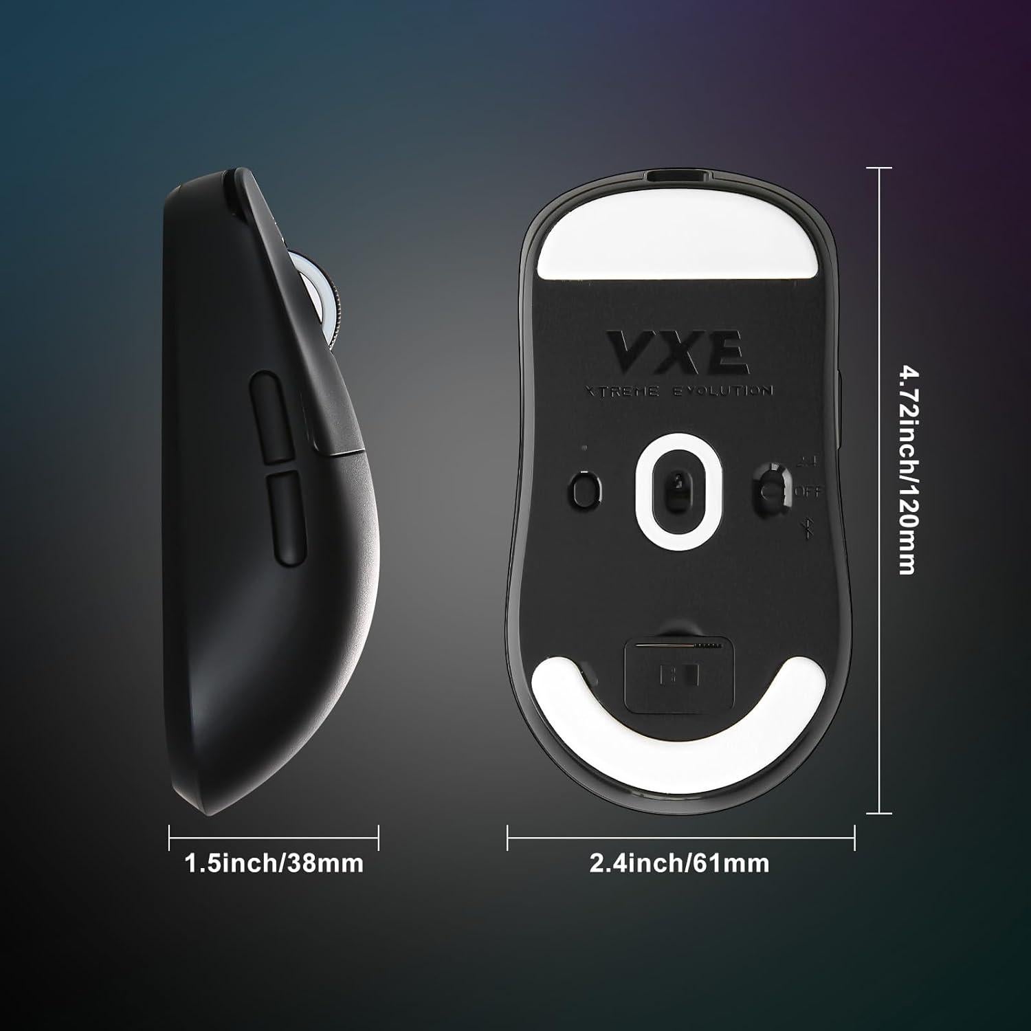 R1 SE+ Ratón Gaming MIKIBY 18000 DPI Inalámbrico Ergonómico