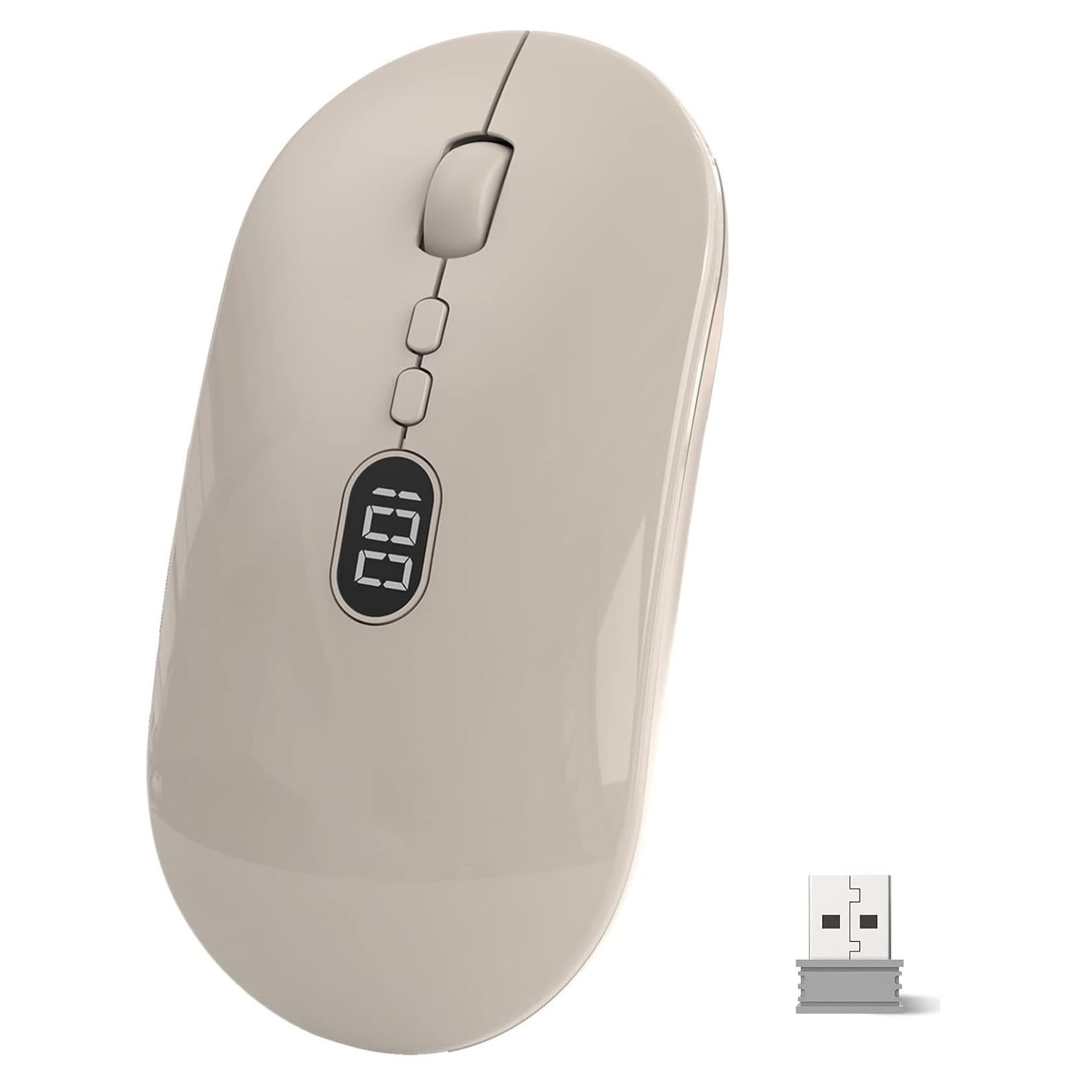 Ratón Inalámbrico MAGIC-REFINER X1 1600 DPI USB Delgado