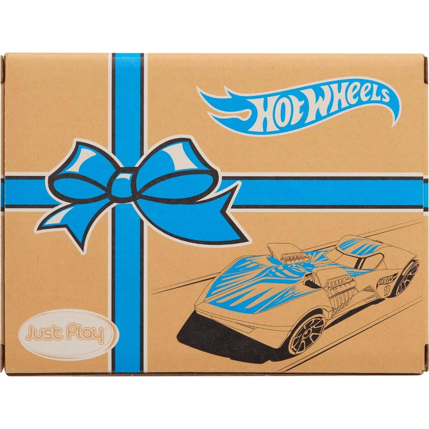 Set de 3 coches Hot Wheels Glow Riders Just Play 6+