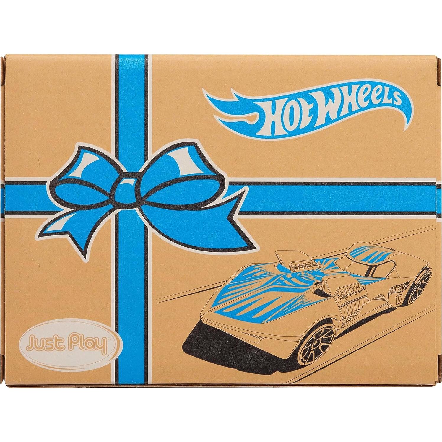 Set de 3 coches Hot Wheels Glow Riders Just Play 6+