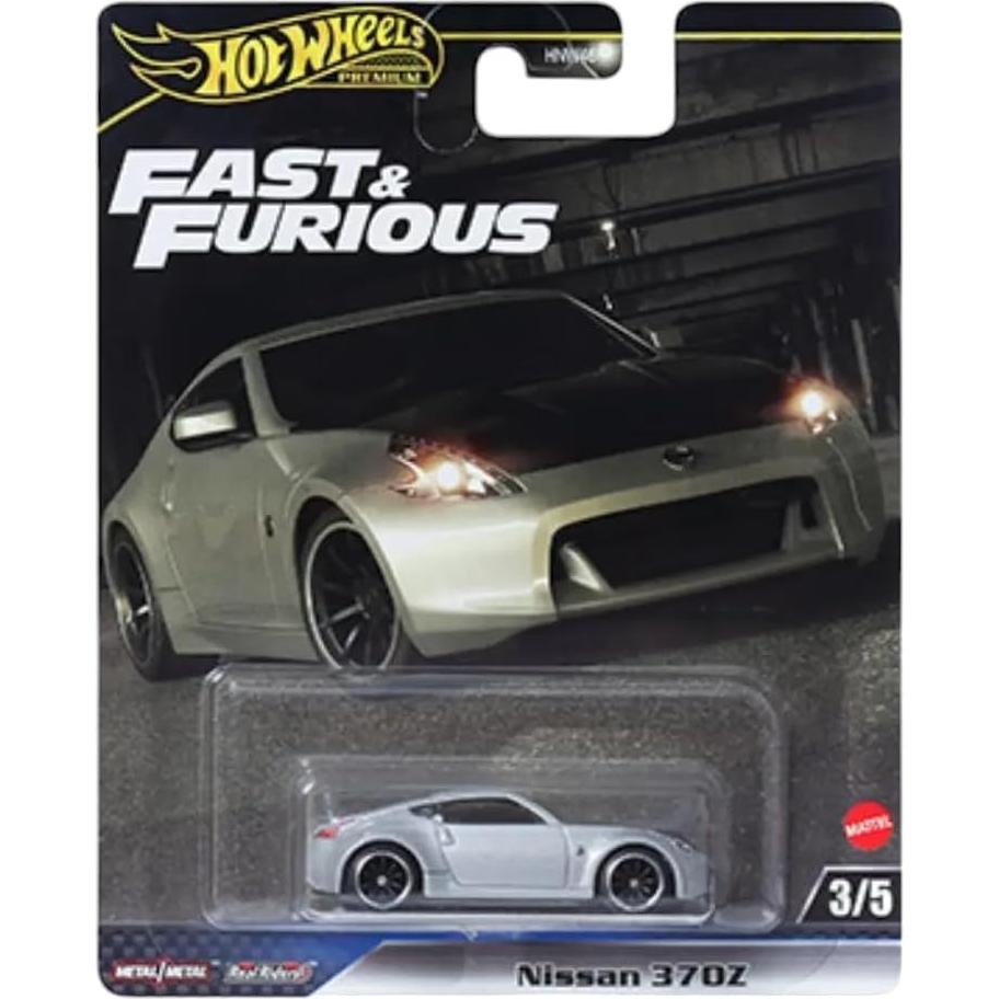 Set de 5 coches Hot Wheels Fast & Furious Premium 1:64