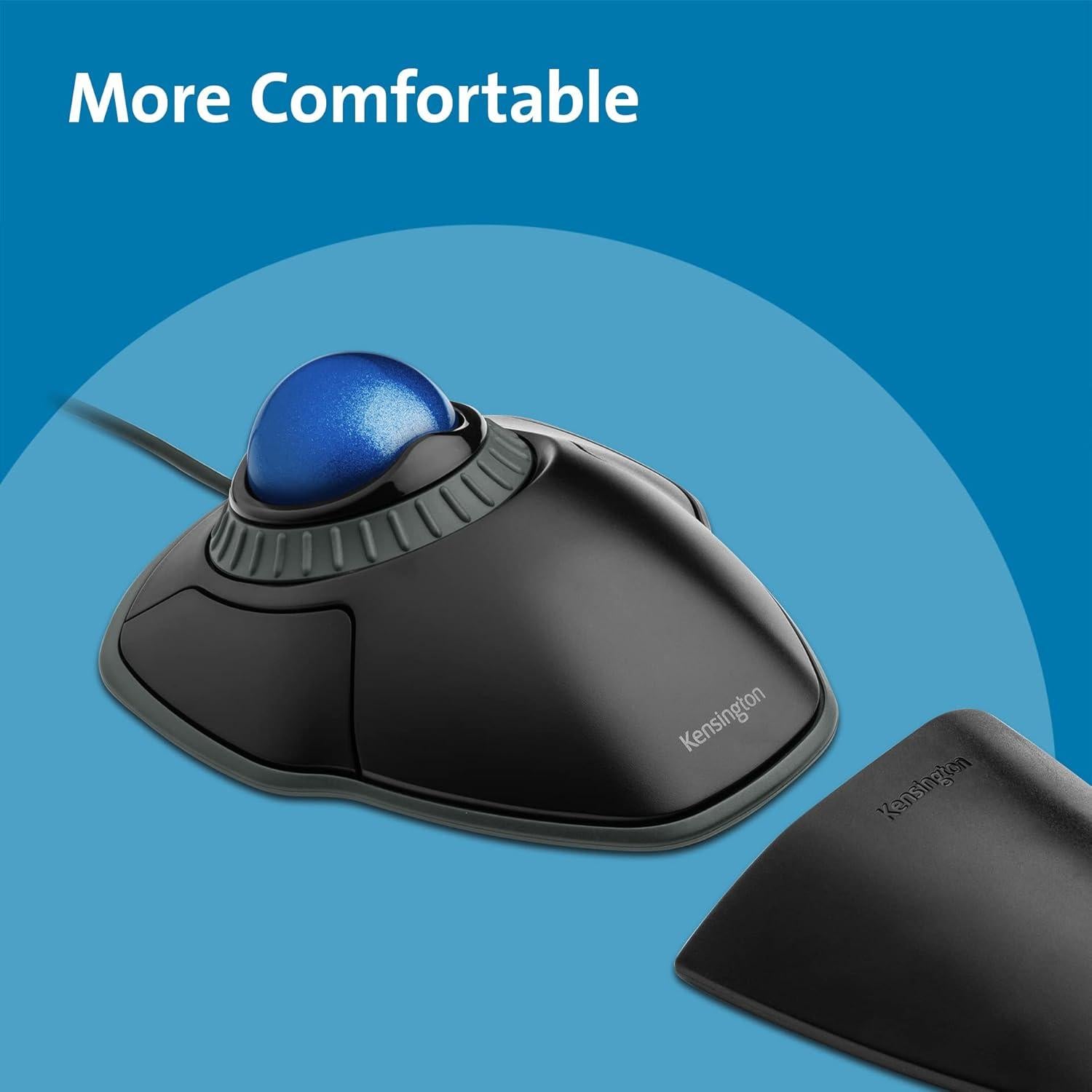 Mouse Trackball Kensington Orbit USB con Anillo Desplazamiento